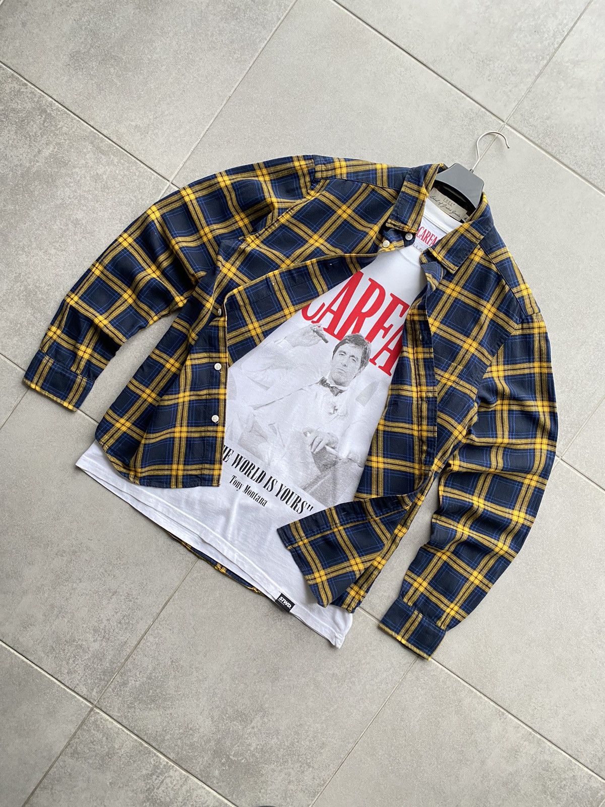 Flannel Vintage Flannel Checkered Shirt Size US S / EU 44-46 / 1 - 1 Thumbnail
