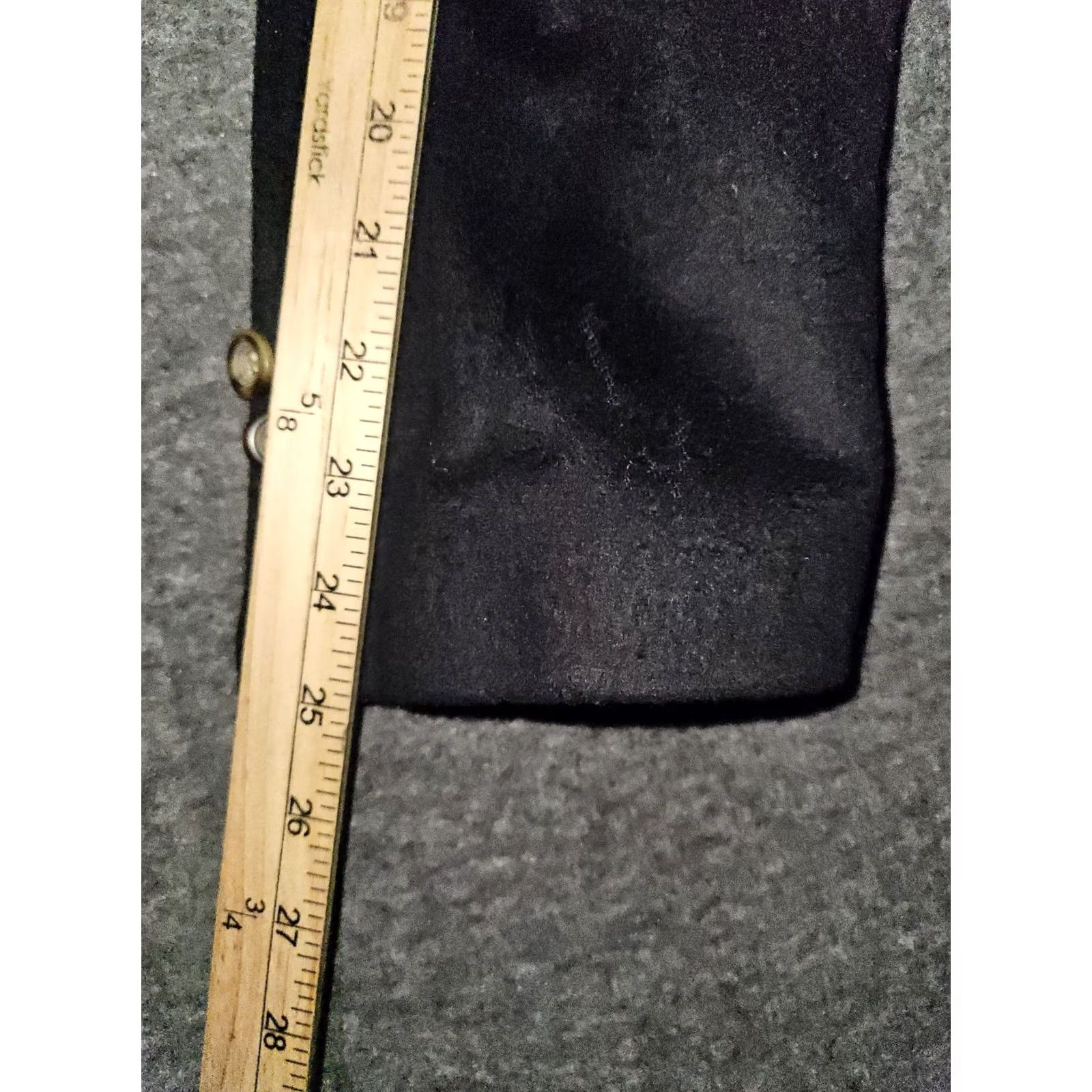 Vintage VINTAGE L.L. Bean Blazer Womens 12R Black Wool Blend 3 Button Tailored Size XL / US 12-14 / IT 48-50 - 5 Thumbnail