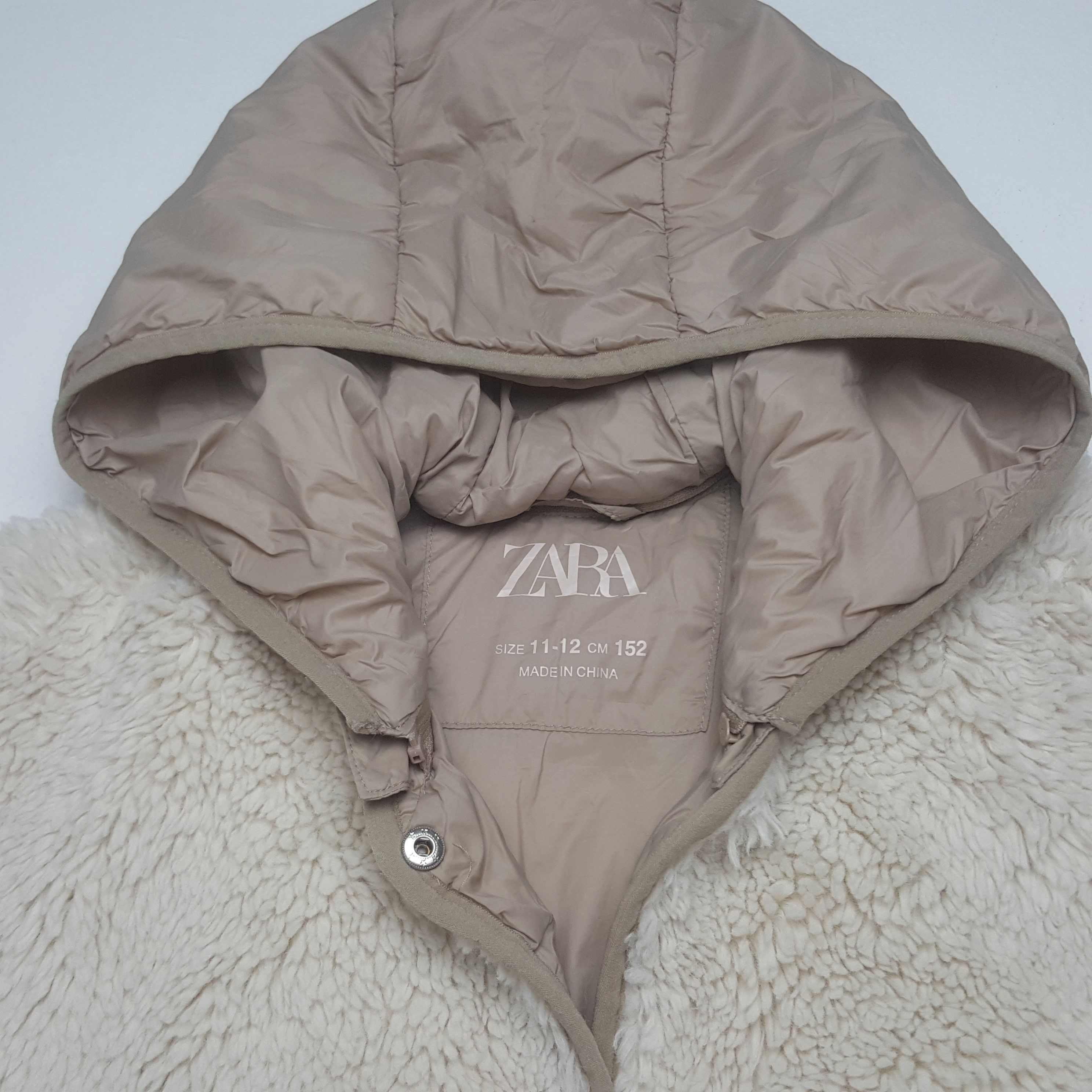 Zara Vintage Zara Fleece Hoodies Jacket C313N8 Size US S / EU 44-46 / 1 - 4 Thumbnail