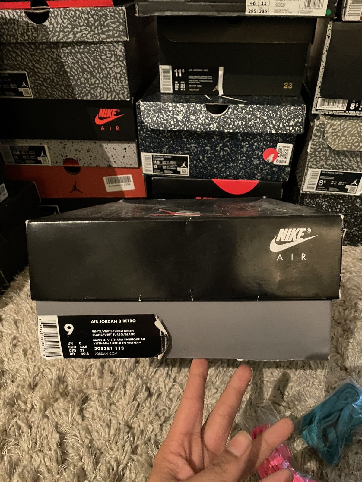 Jordan Brand Jordan 8 South Beach Size US 9 / EU 42 - 12 Thumbnail