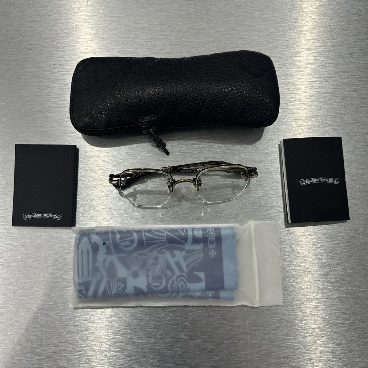 Chrome Hearts CHROME HEARTS FROSTED EYEGLASSES Size ONE SIZE - 2 Thumbnail