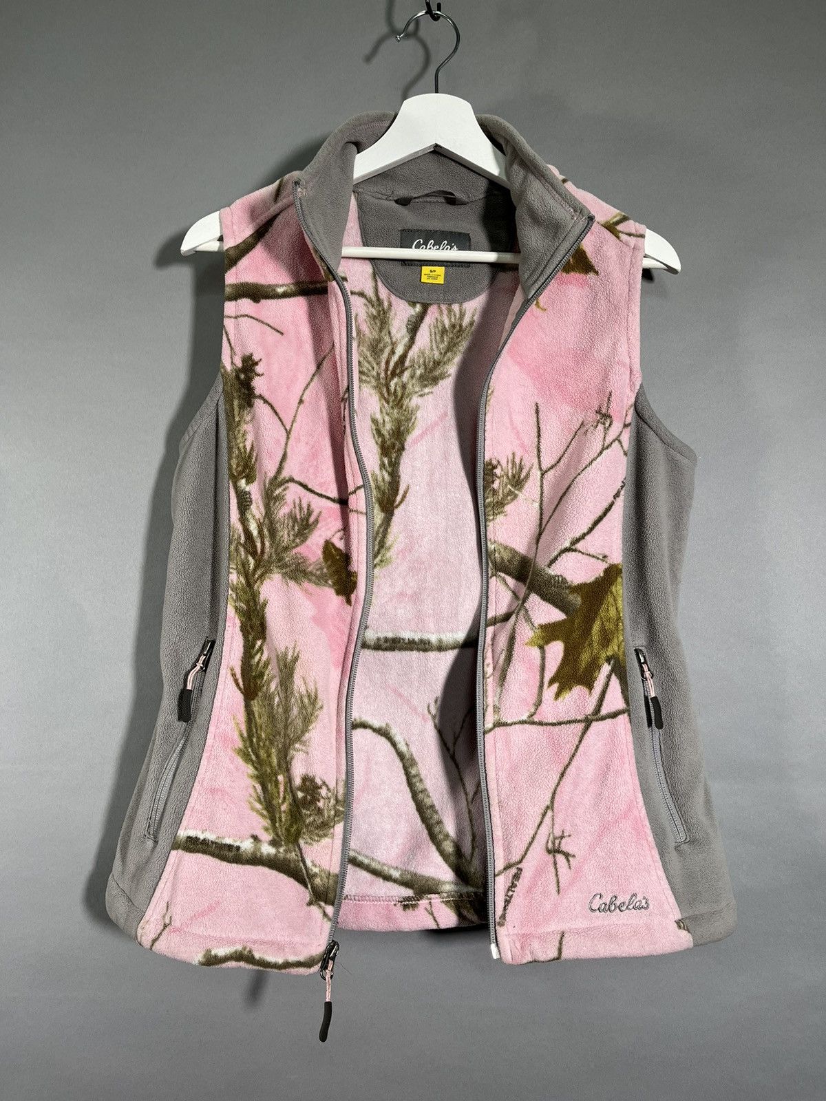 Cabelas × Realtree Pink Realtree Fleece Vest Size US S / EU 44-46 / 1 - 2 Thumbnail