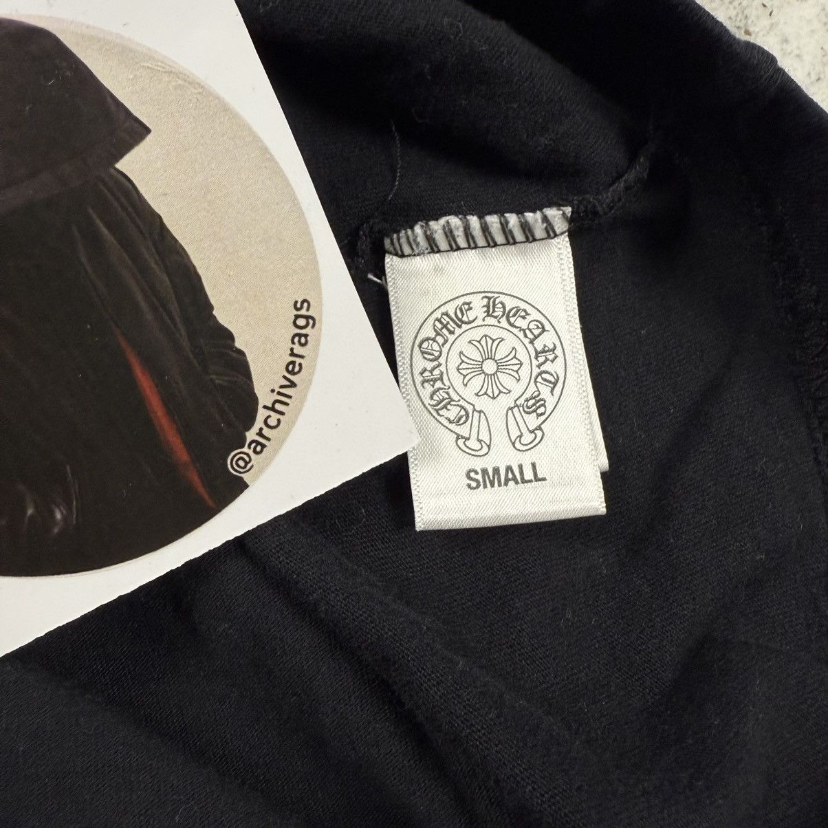 Chrome Hearts Chrome Hearts Vintage Jumbo Cross ‘Black’ Longsleeve Size US S / EU 44-46 / 1 - 9 Thumbnail