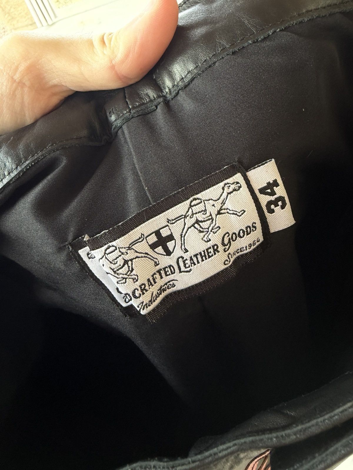 Vale Vale Forever Leather Croxxx Denim – Black / Pink 34 NWT Rare Size US 34 / EU 50 - 8 Thumbnail