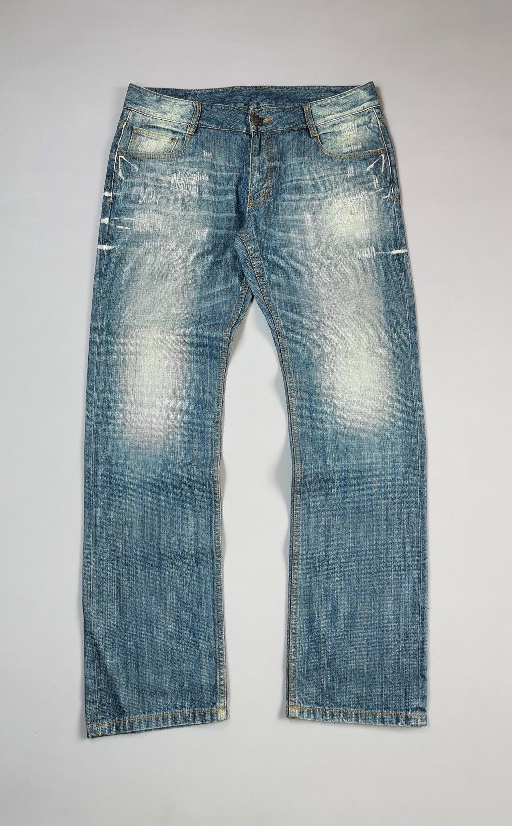 Japanese Brand More Core Division M.C.D Jeans (LG68) Size US 37 - 2 Thumbnail
