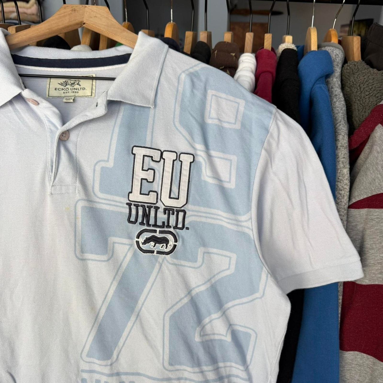 Ecko Unltd. Vintage y2k ecko unltd polo Size US XXL / EU 58 / 5 - 3 Thumbnail