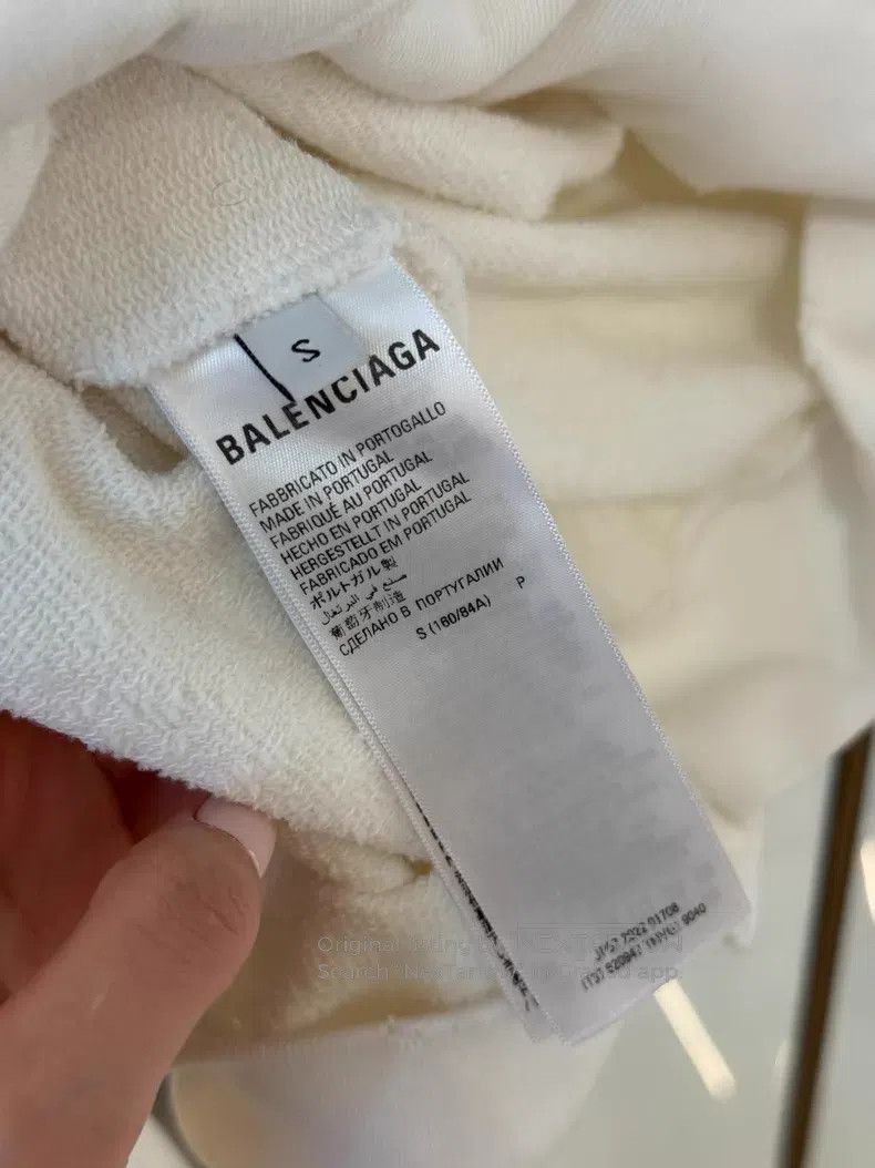 Balenciaga Balenciaga Letter Printed Crewneck Long Sleeve Sweatshirt Size US S / EU 44-46 / 1 - 5 Thumbnail