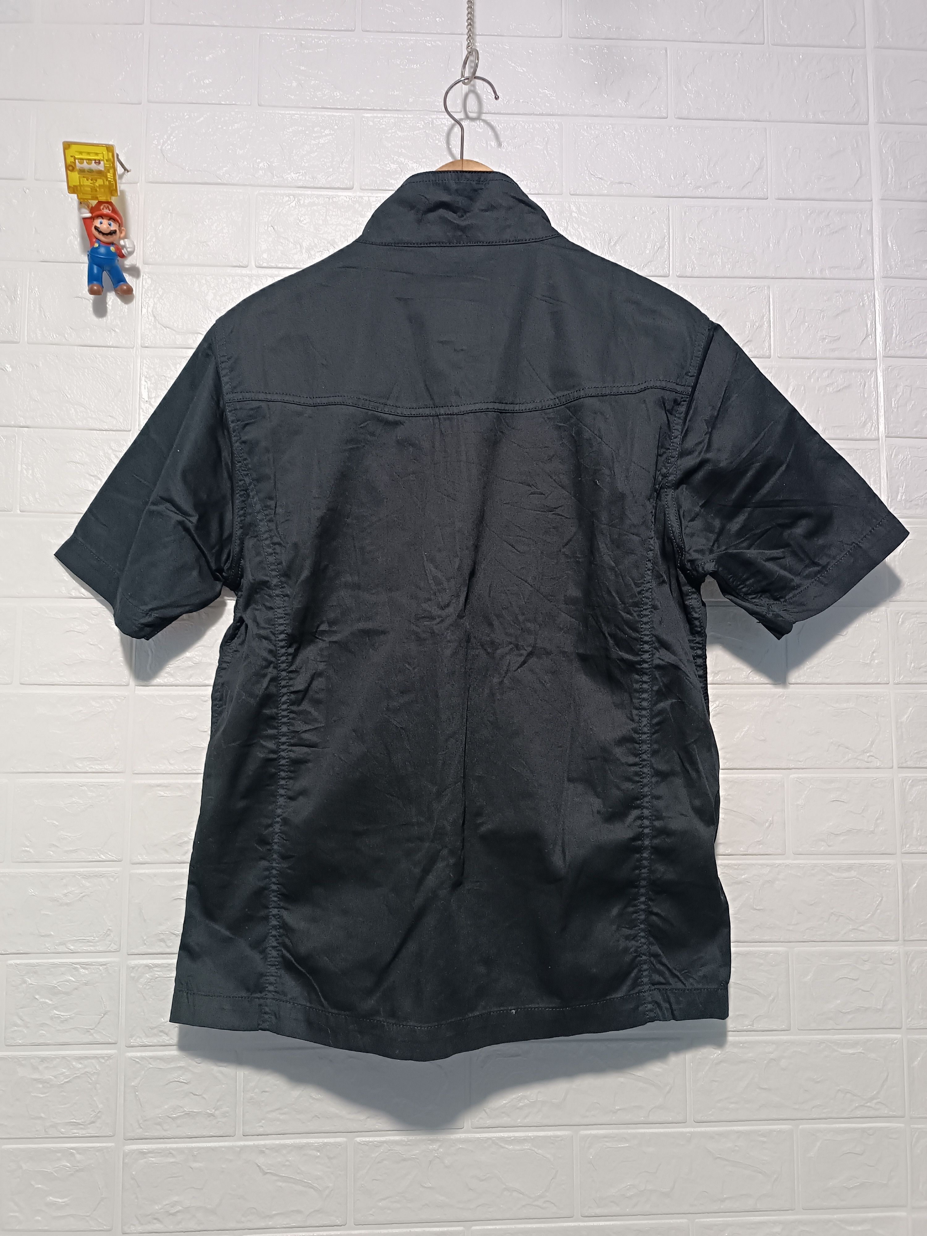 Spinash Spinash Black Shirt Zip Up If Six Was Nine Style Size US L / EU 52-54 / 3 - 5 Thumbnail