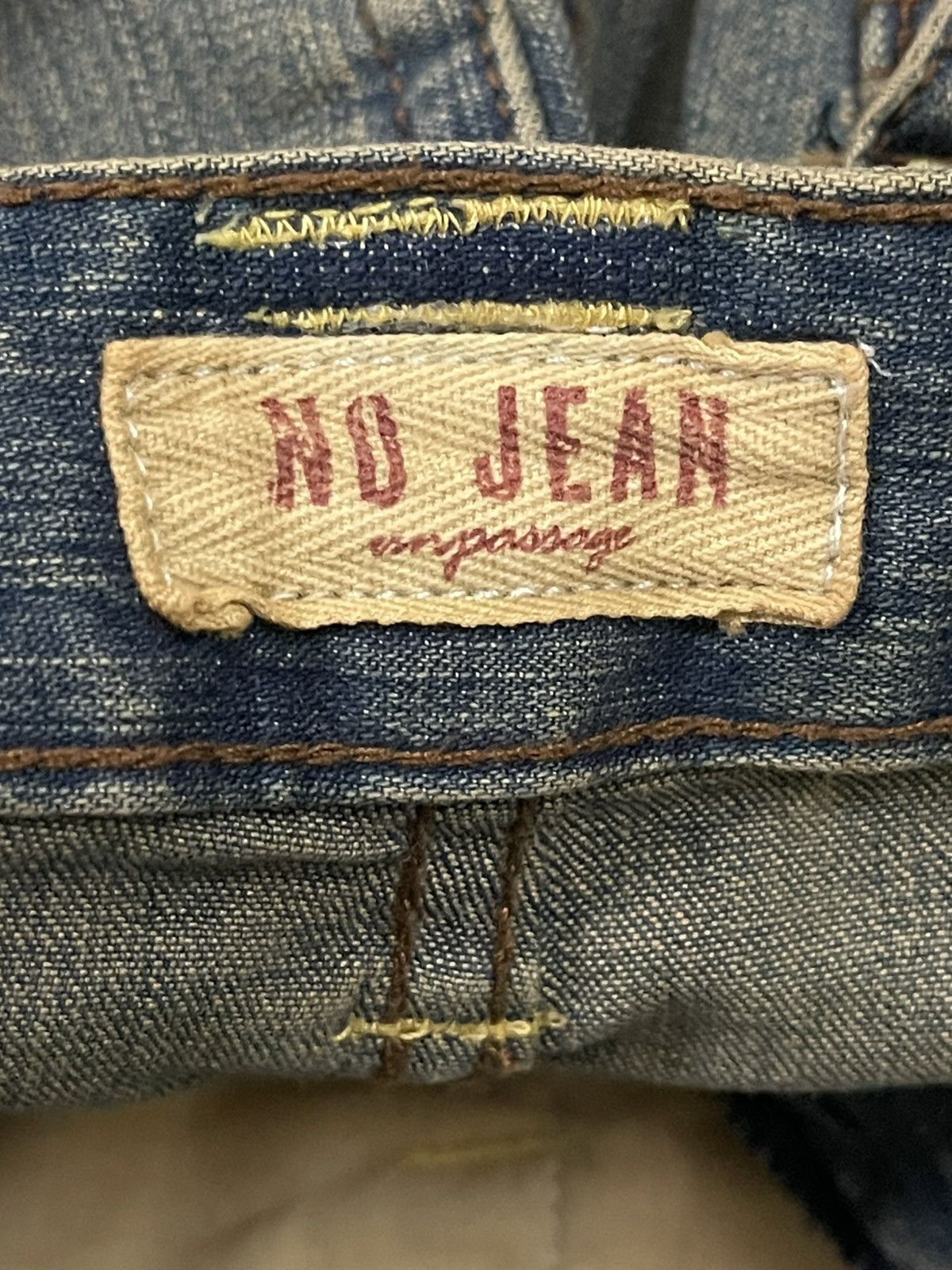 Hysteric Glamour Vintage Japanese Brand Faded Wash Style Bootcut Jeans Size US 30 / EU 46 - 9 Thumbnail