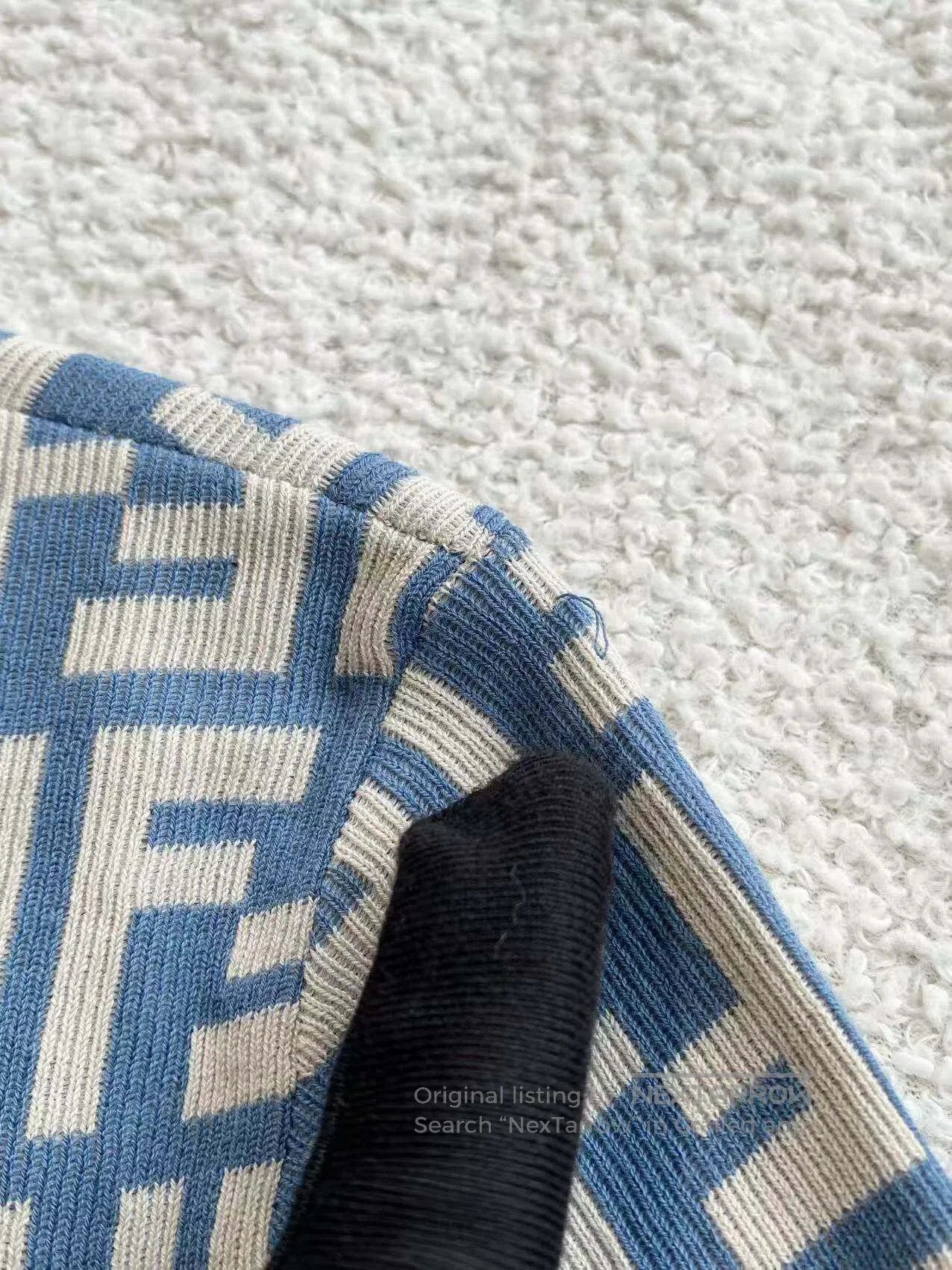 Fendi Fendi FF Monogram Crew Neck Knit Top| Size XS / US 0-2 / IT 36-38 - 8 Thumbnail