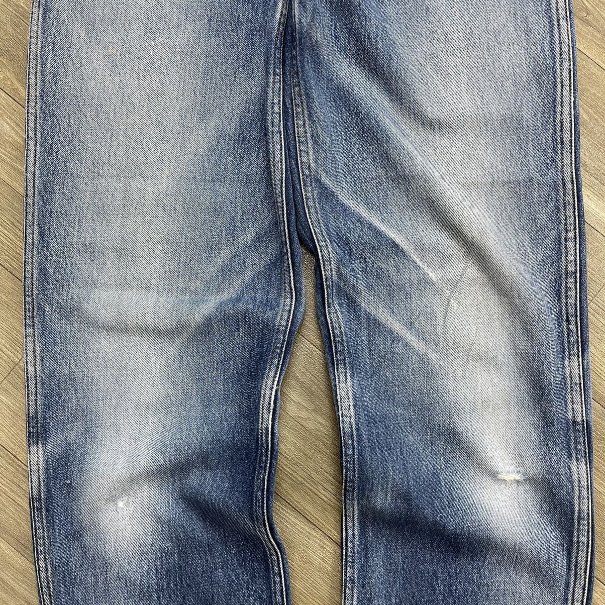 Comme des Garcons × Comme des Garcons Homme × Junya Watanabe Vintage Comme Des Garcons Homme CDG Blue Jeans Size US 32 / EU 48 - 5 Thumbnail