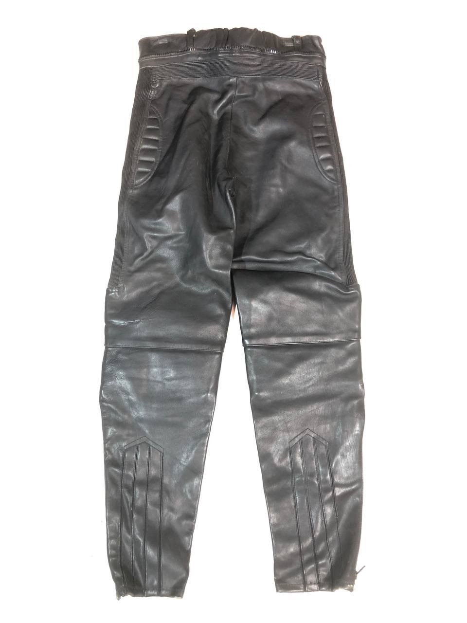 Leather × Vintage Vintage Moto Biker Leather Pants Size US 31 - 5 Thumbnail
