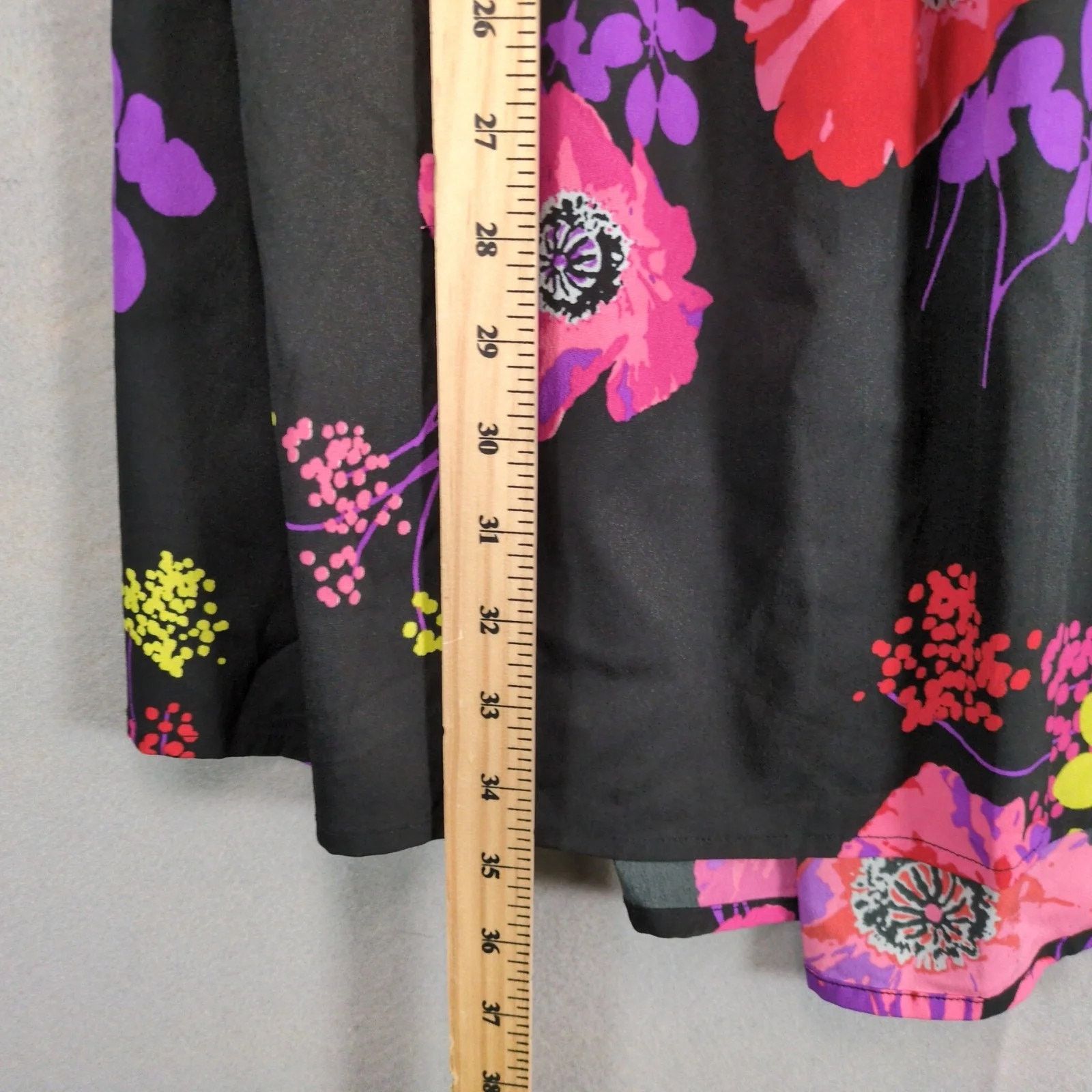 Other Roxy Love Seeker Black Floral Tank Babydoll HiLow Mini Dress Size L / US 10 / IT 46 - 6 Thumbnail