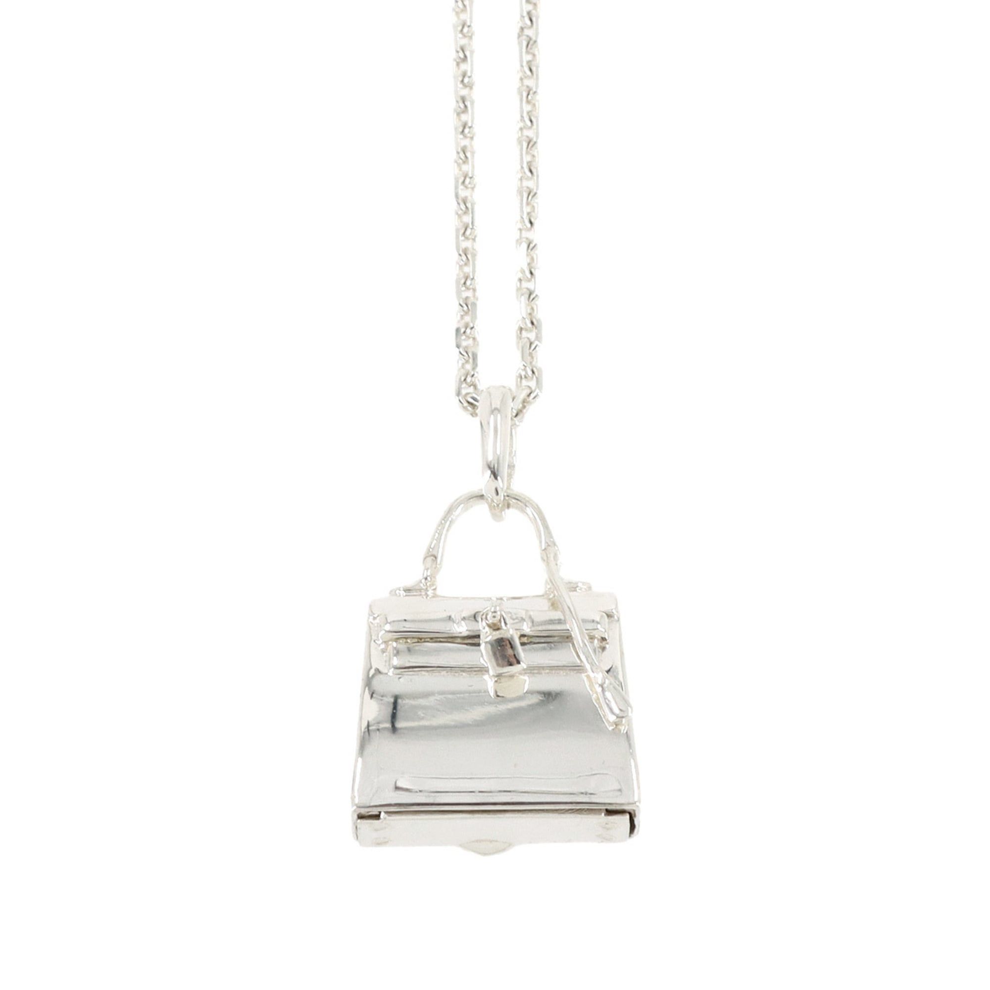 Hermes Hermes Kelly Necklace Pendant SV 925 Silver Argent Size ONE SIZE - 1 Thumbnail