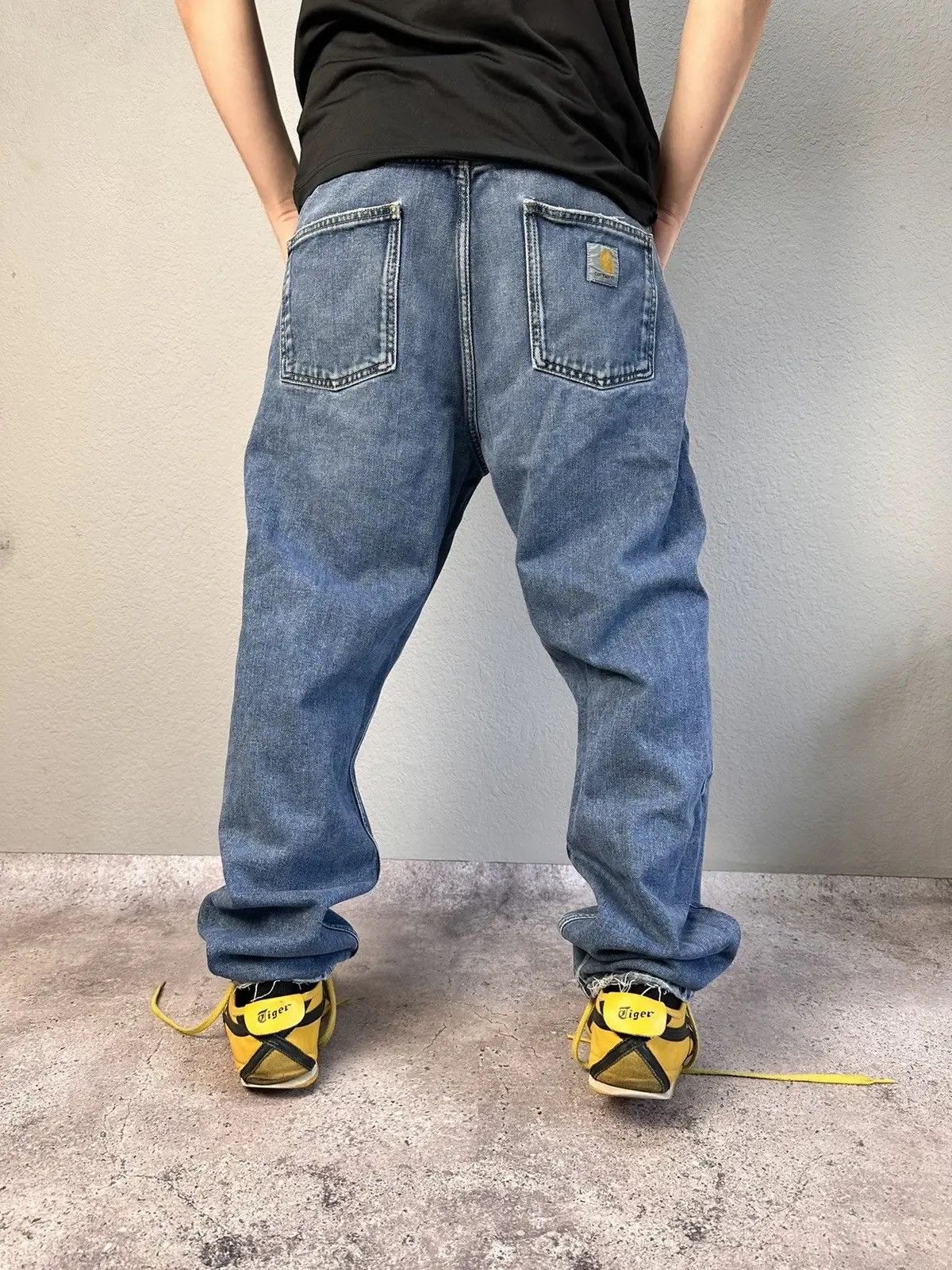 Carhartt × Japanese Brand × Vintage Vintage Double Knee Carhartt Wip Cargo Pants Y2K faded multi Size US 34 / EU 50 - 10 Thumbnail