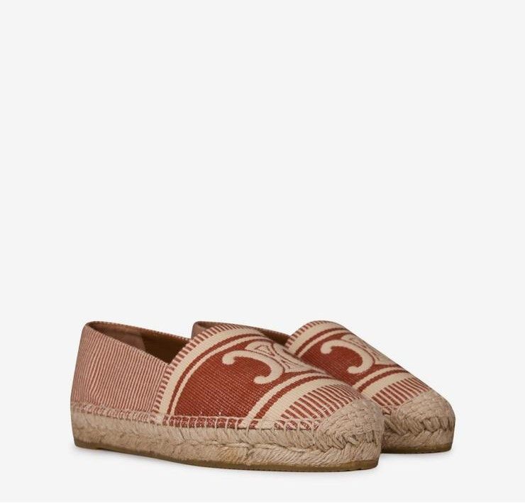 Celine LES TRIOMPHE ESPADRILLES Size US 7 / IT 37 - 1 Thumbnail