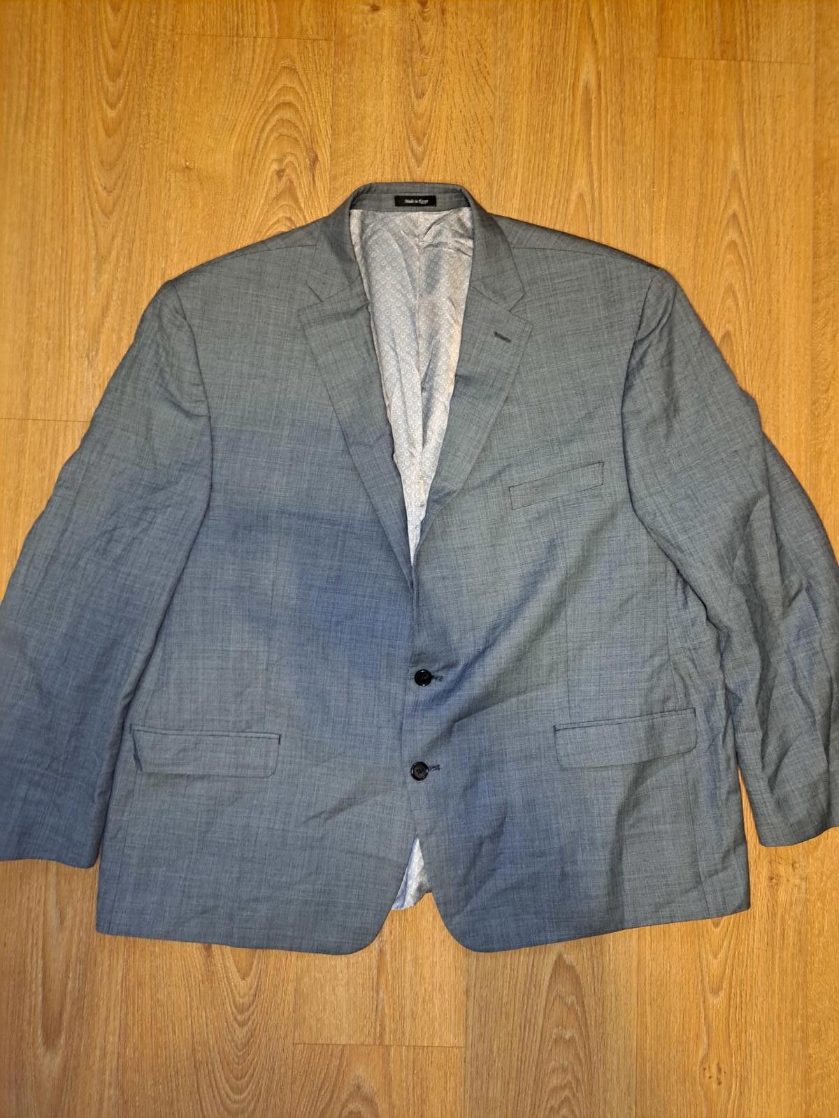 Polo Ralph Lauren Ralph Lauren Sport Coat Mens 56R Gray Wool Double Vented Size 54R - 1 Thumbnail