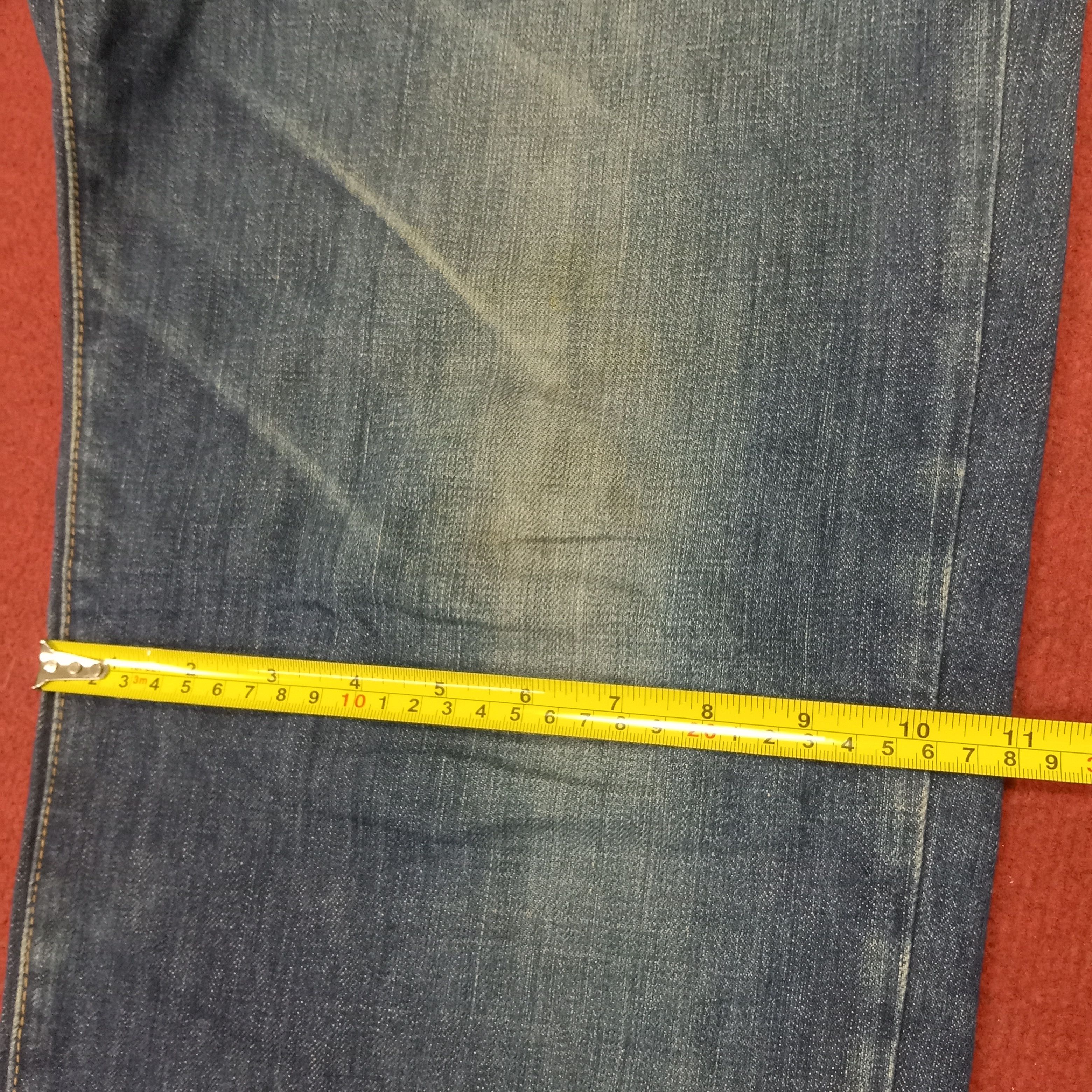 Stussy × Vintage Stussy Streetwear Custom Art Logo Style Jeans Size US 36 / EU 52 - 10 Thumbnail
