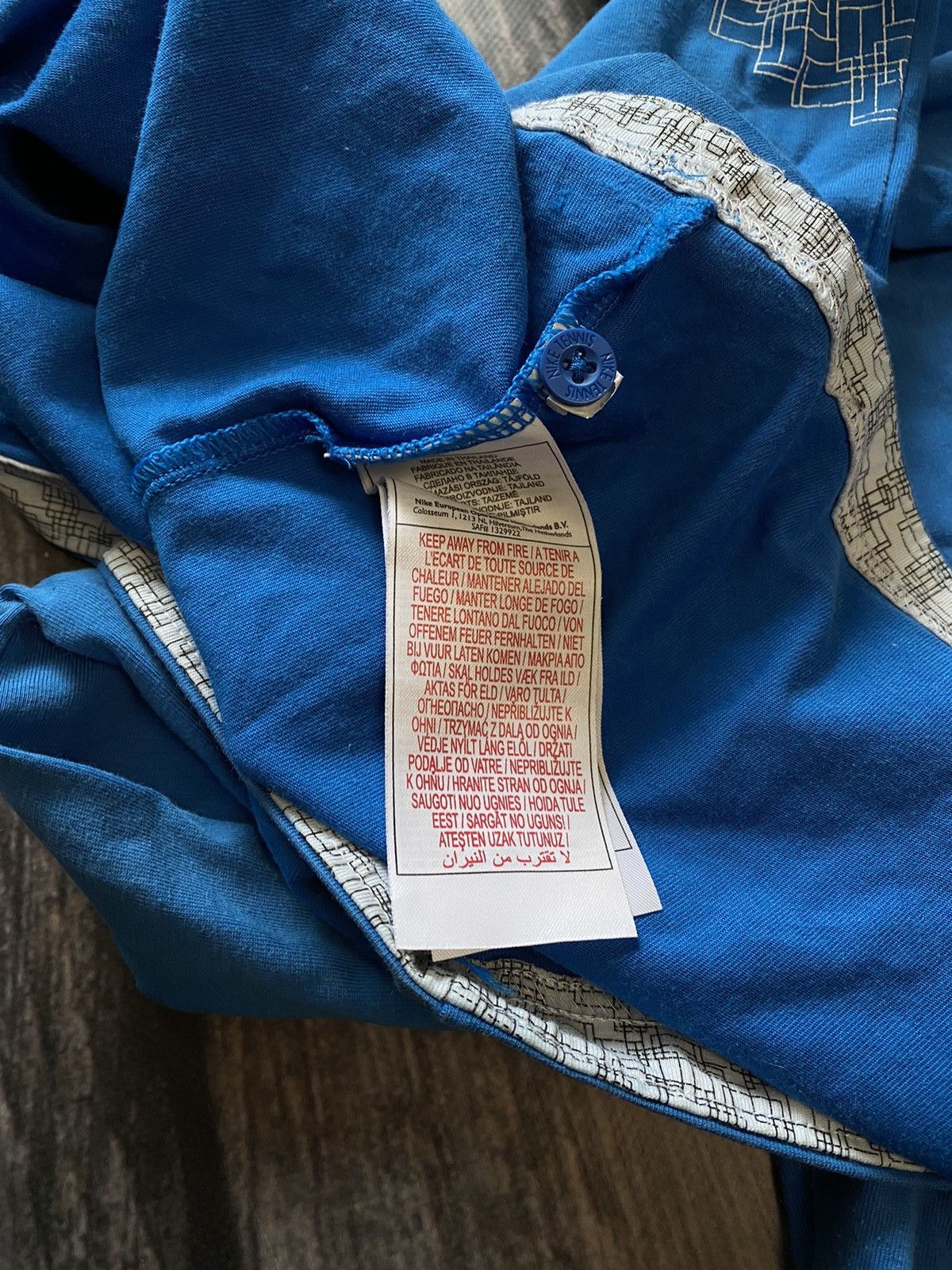 Nike Vintage Nike Tn Shirt Drill y2k Swoosh Size US M / EU 48-50 / 2 - 9 Thumbnail