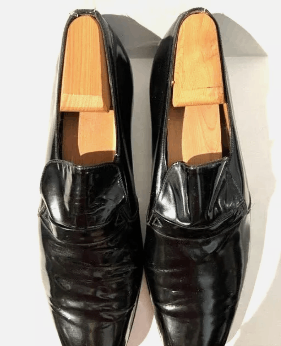J.M. Weston J.M. WESTON Men Patent Leather Evening Loafers Pumps France Size US 11 / EU 44 - 3 Thumbnail