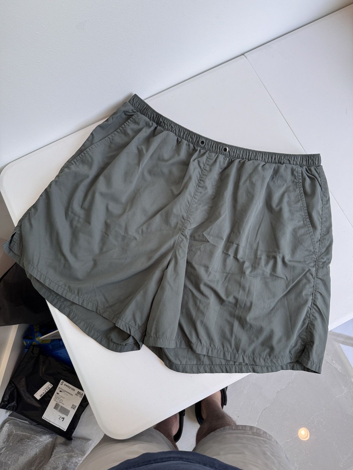 Kith Kith Mens Collins Swim Trunks Shorts Green Size XL Size US 36 / EU 52 - 1 Thumbnail