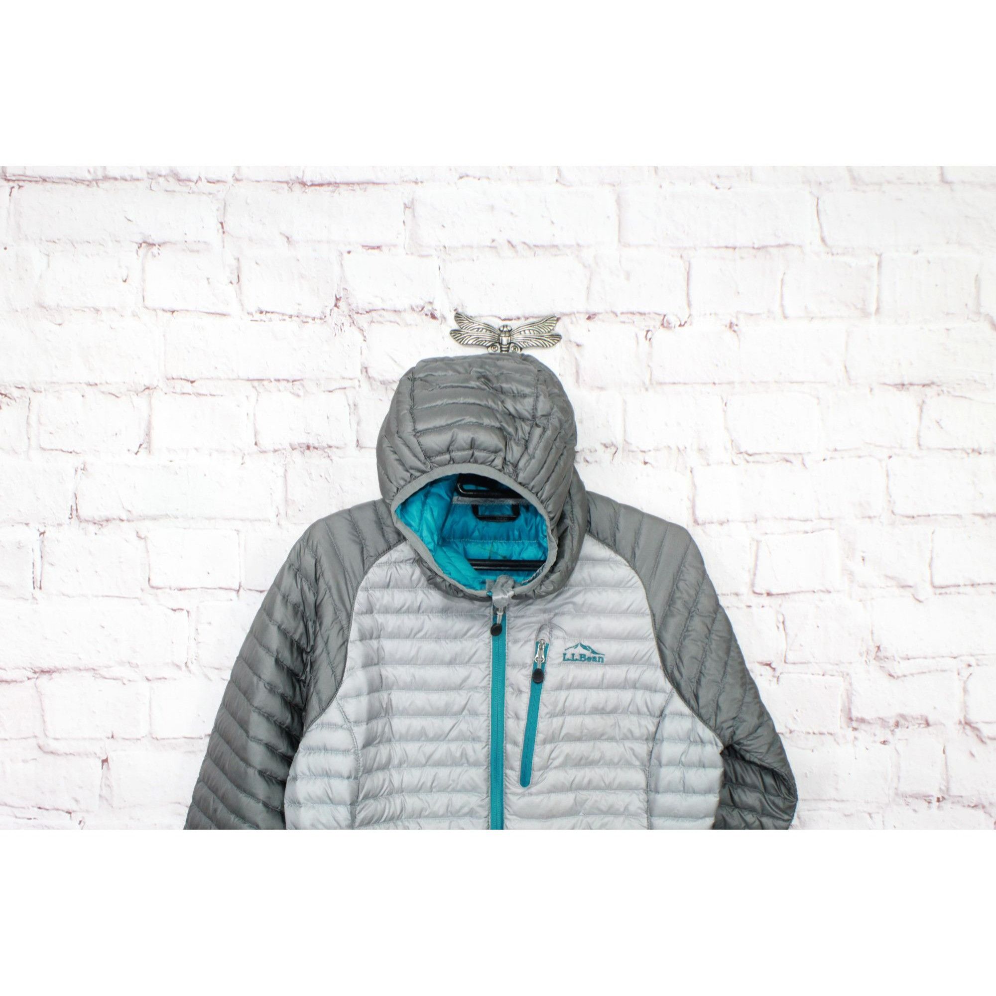 L.L. Bean LL Bean Ultralight 850 Down Hooded Jacket Colorblock Size XS / US 0-2 / IT 36-38 - 2 Thumbnail