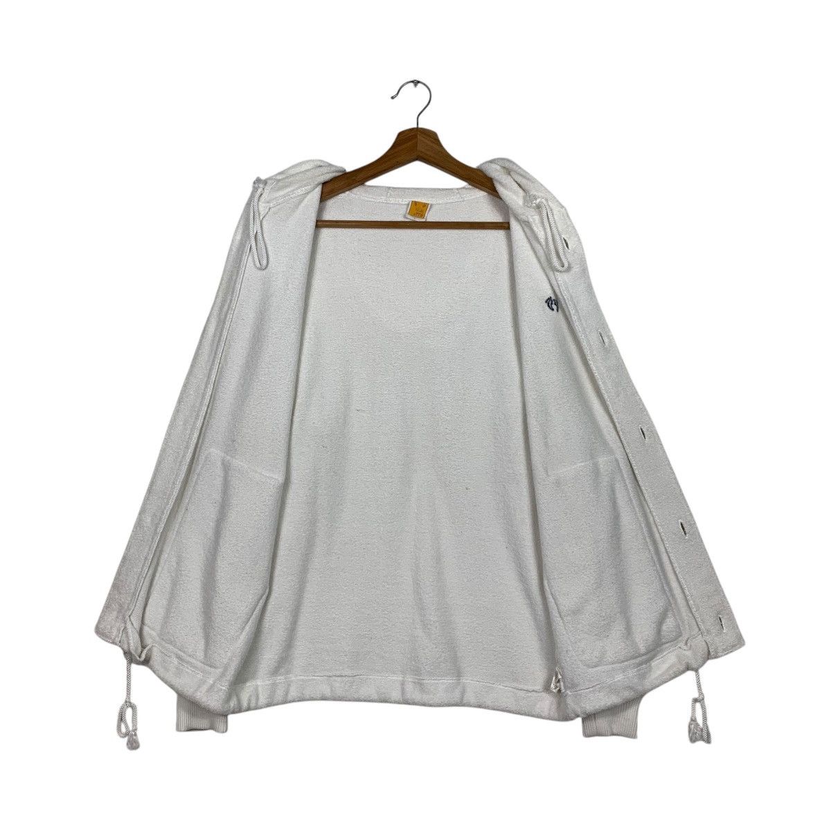 Hang Ten HANGTEN Small Logo White Zipper Hoodies Sweatshirt #2016-C87 Size US L / EU 52-54 / 3 - 13 Thumbnail