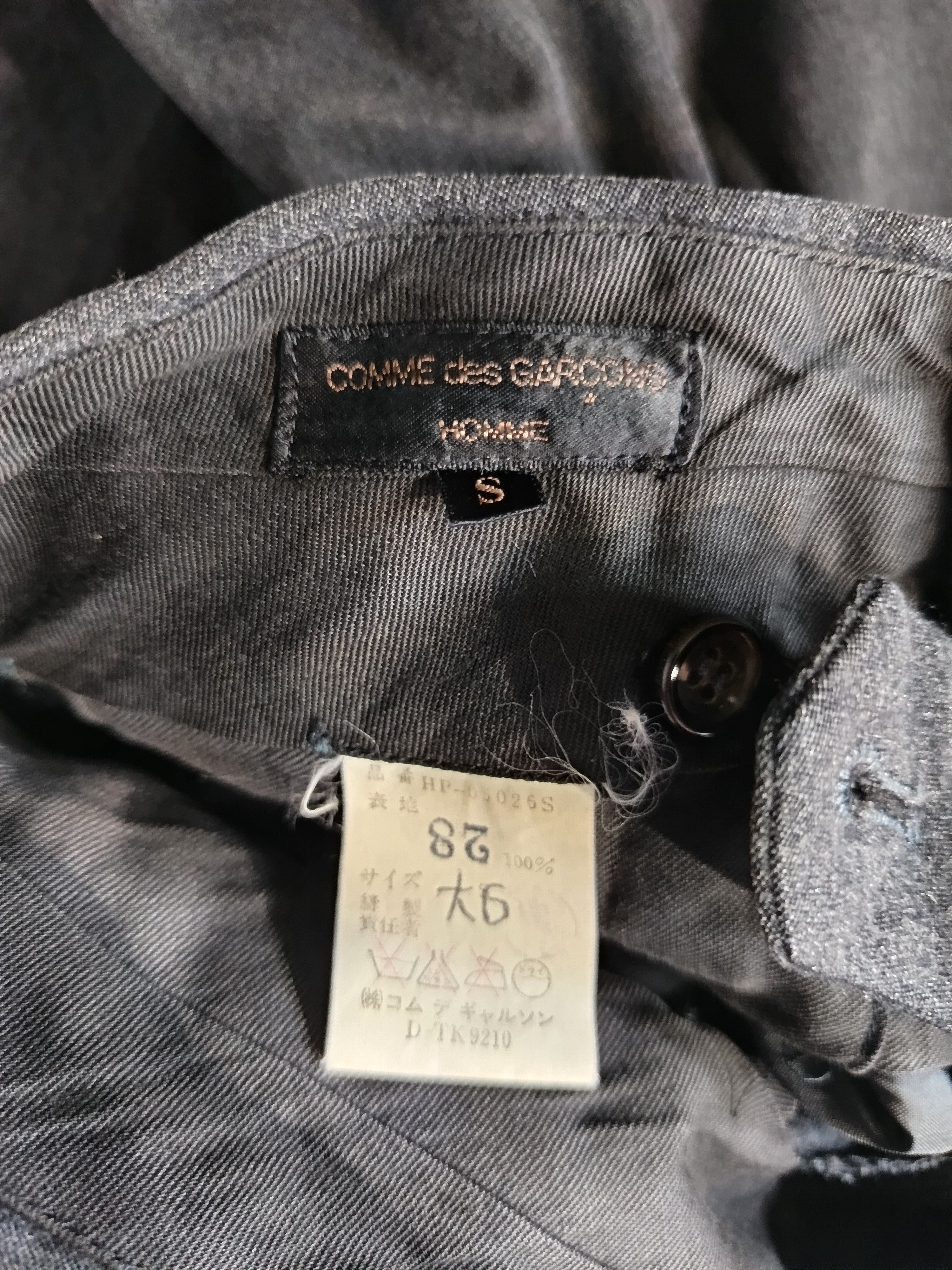 CDG by Comme des Garcons × Comme des Garcons Vintage comme des garcons homme wool baggy Size US 28 / EU 44 - 9 Thumbnail