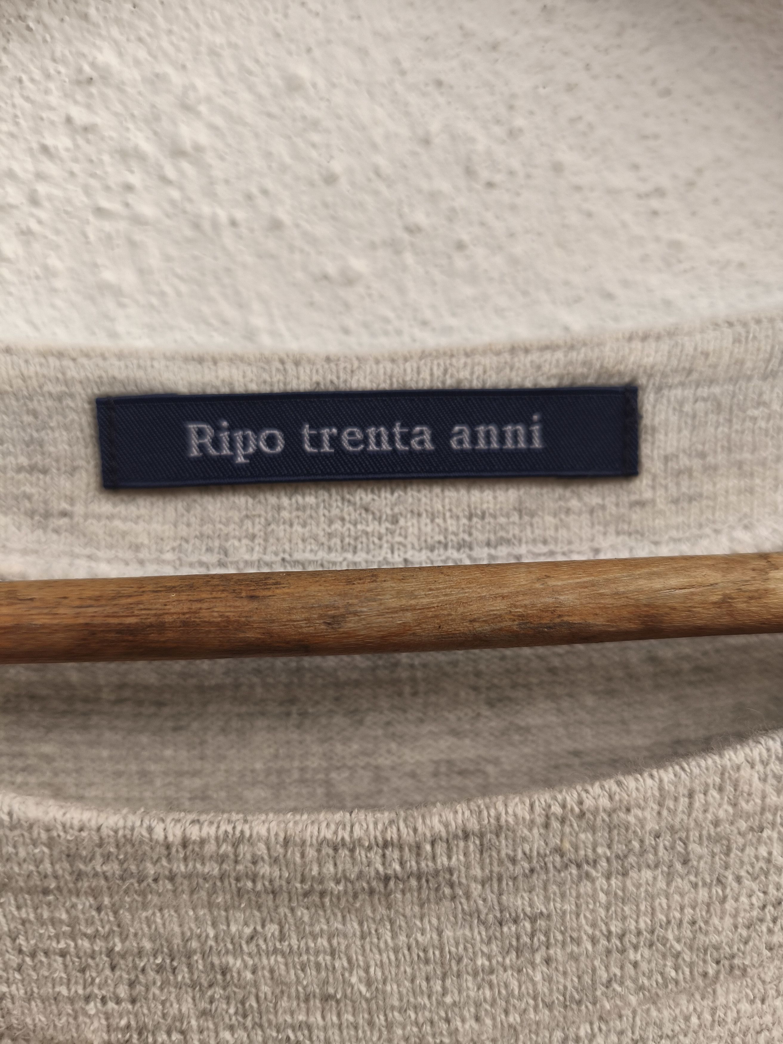 Japanese Brand 🔥 Ripo Trenta Anni t shirt long sleeve Size US M / EU 48-50 / 2 - 6 Thumbnail