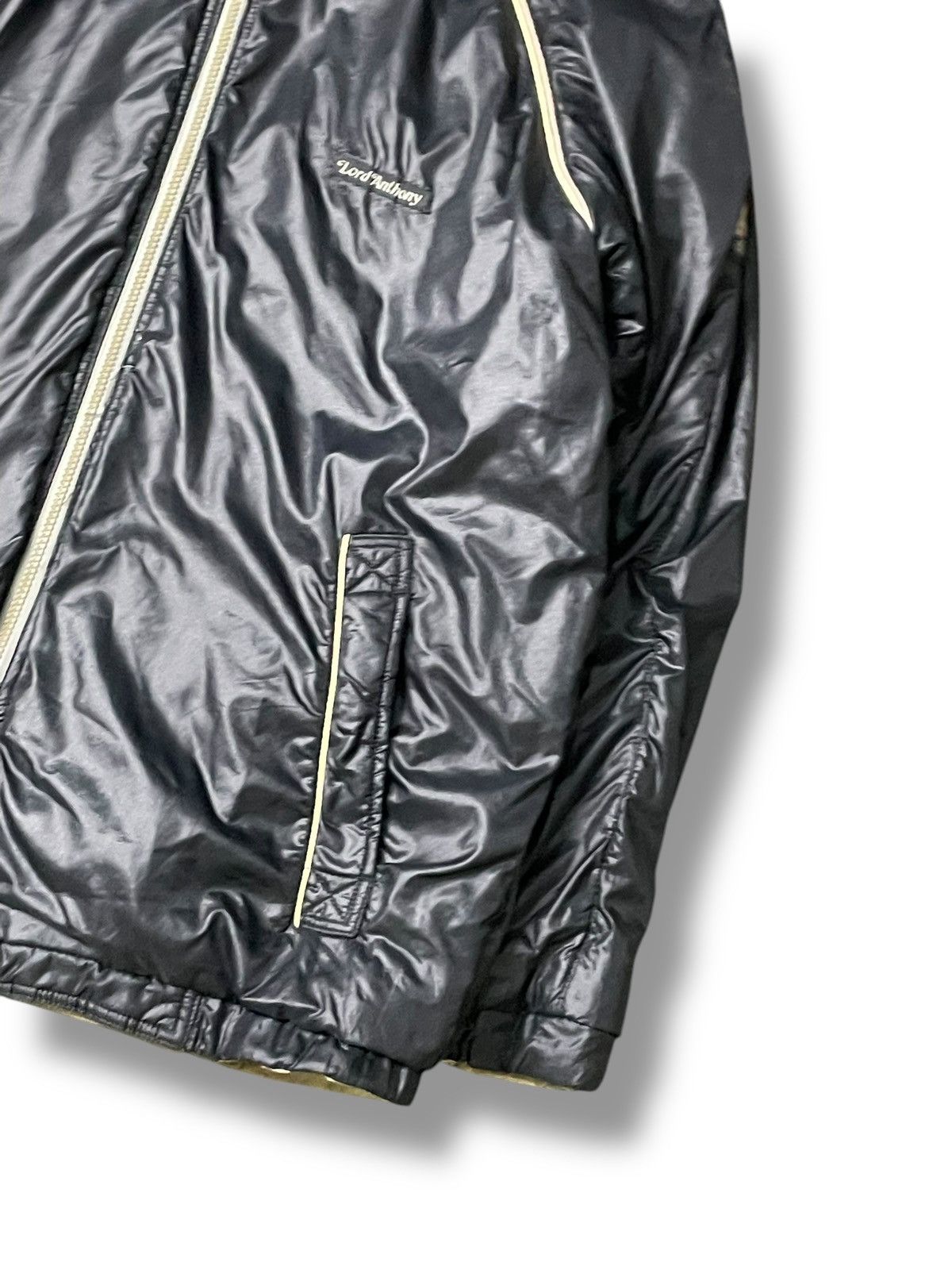 Japanese Brand × Vintage LORD ANTHONY Leather Windbreaker Jacket (77) Size US L / EU 52-54 / 3 - 3 Thumbnail