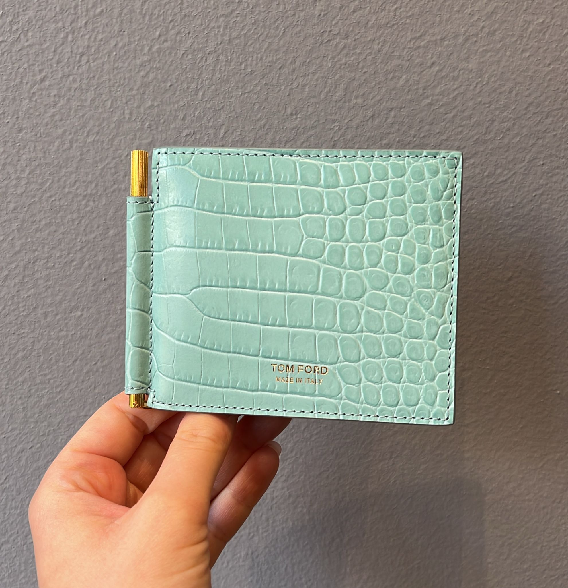 Tom Ford o1loc1c0825 Y0231 Size: OS / Wallet in Light Blue Size ONE SIZE - 1 Thumbnail