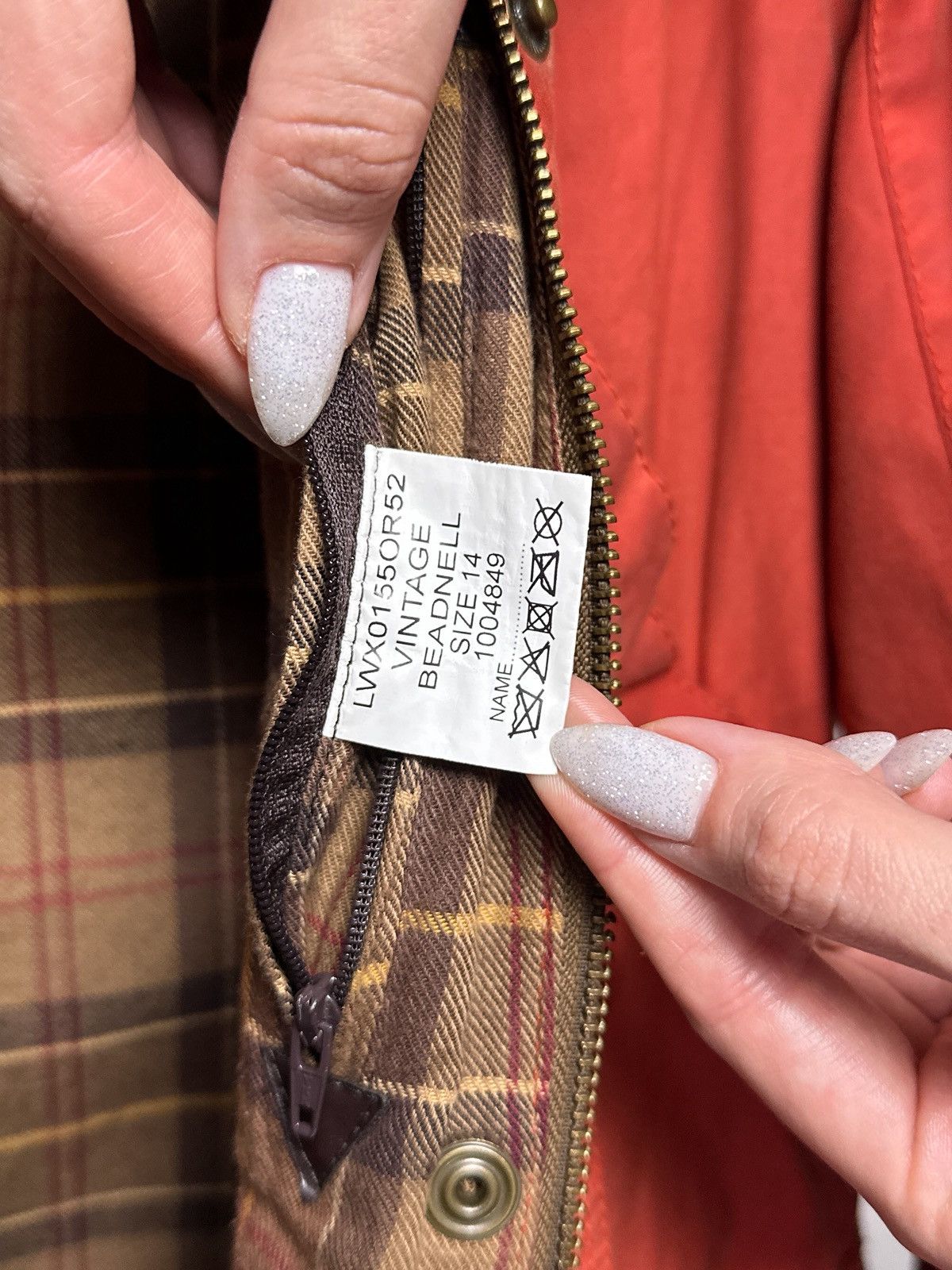 Barbour Barbour Vintage Beadnell Wax Waterproof Jacket Size UK 14 Size L / US 10 / IT 46 - 15 Thumbnail