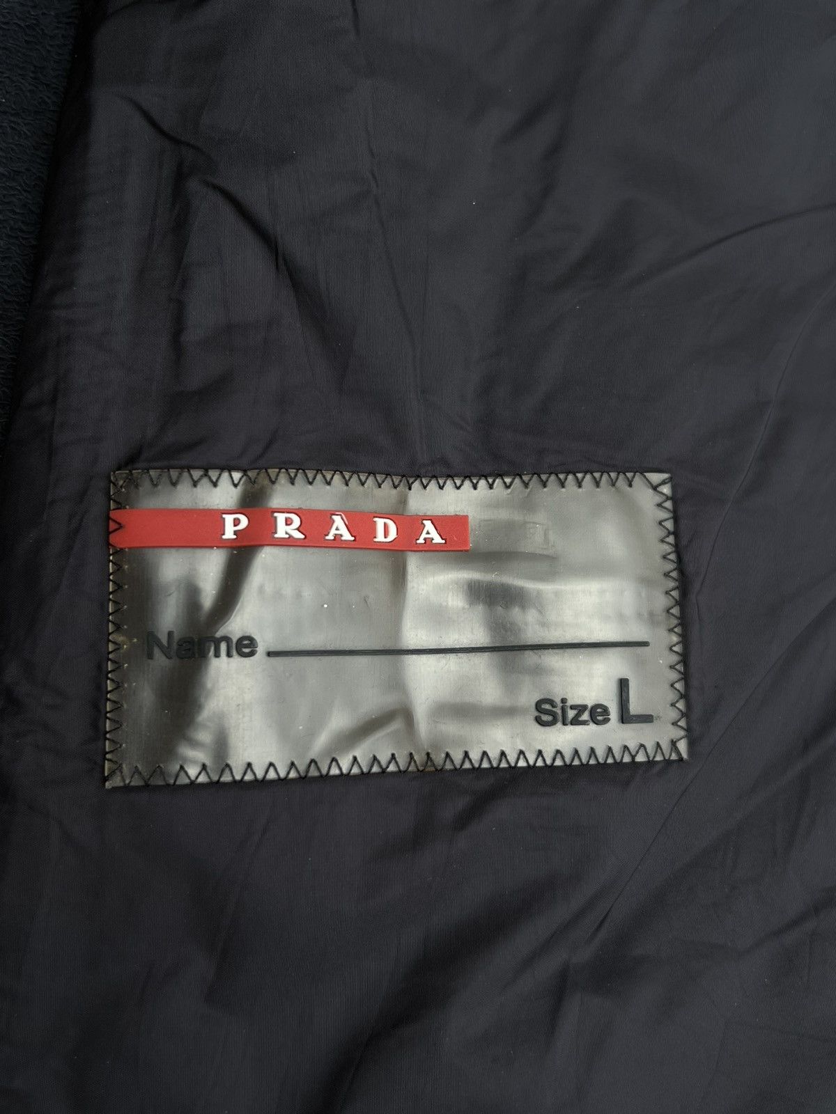 Prada Prada Black Quilted Hybrid Bomber Jacket – Size L Size US L / EU 52-54 / 3 - 9 Thumbnail