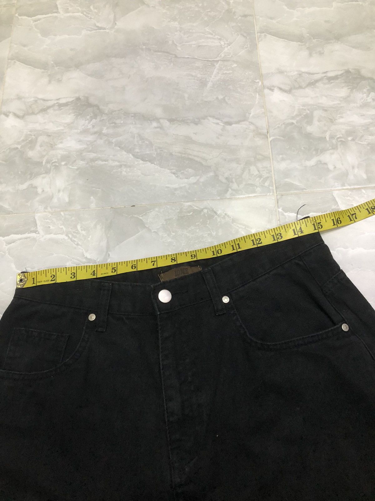 Yohji Yamamoto 1ONE Balloon Jeans Seoul Archive Avant-Garde Denim Size US 30 / EU 46 - 14 Thumbnail