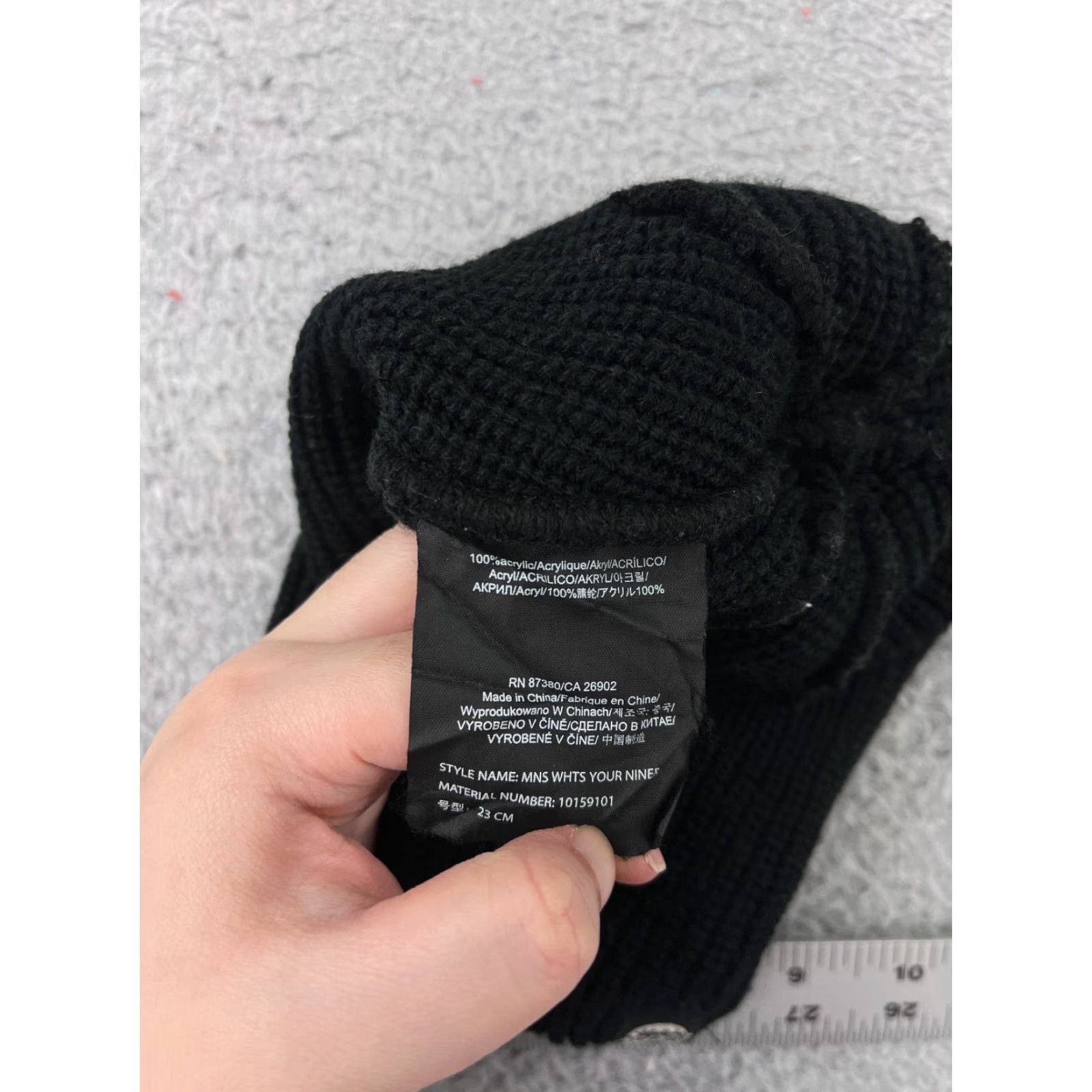Burton Burton Beanie Toque Adult One Size Gray Black Stripe Knit 100% Acrylic Ski Pom Hat Mens One Size Gray Stripe 100% Acrylic Burton Beanie Size ONE SIZE - 7 Thumbnail