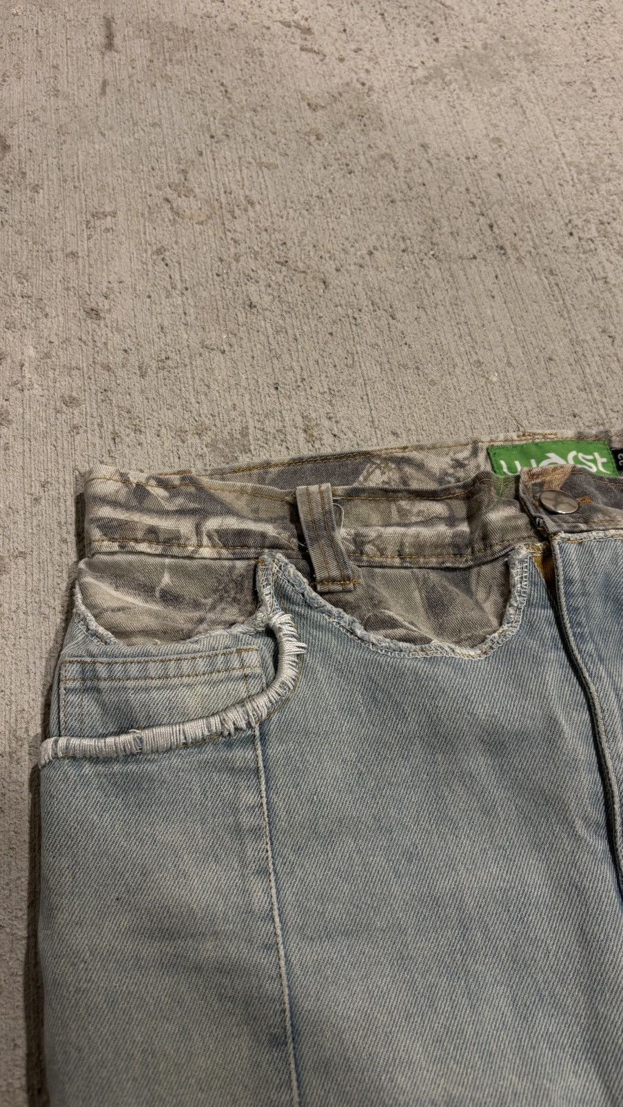 Other Wrstwrstwrst Camo Denim Size US 32 / EU 48 - 2 Thumbnail