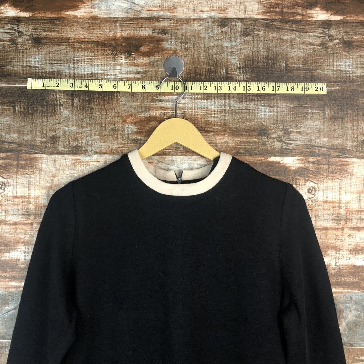 Homespun Knitwear × Japanese Brand Racine Jersey Black Knitwear #A1895 Size M / US 6-8 / IT 42-44 - 4 Thumbnail