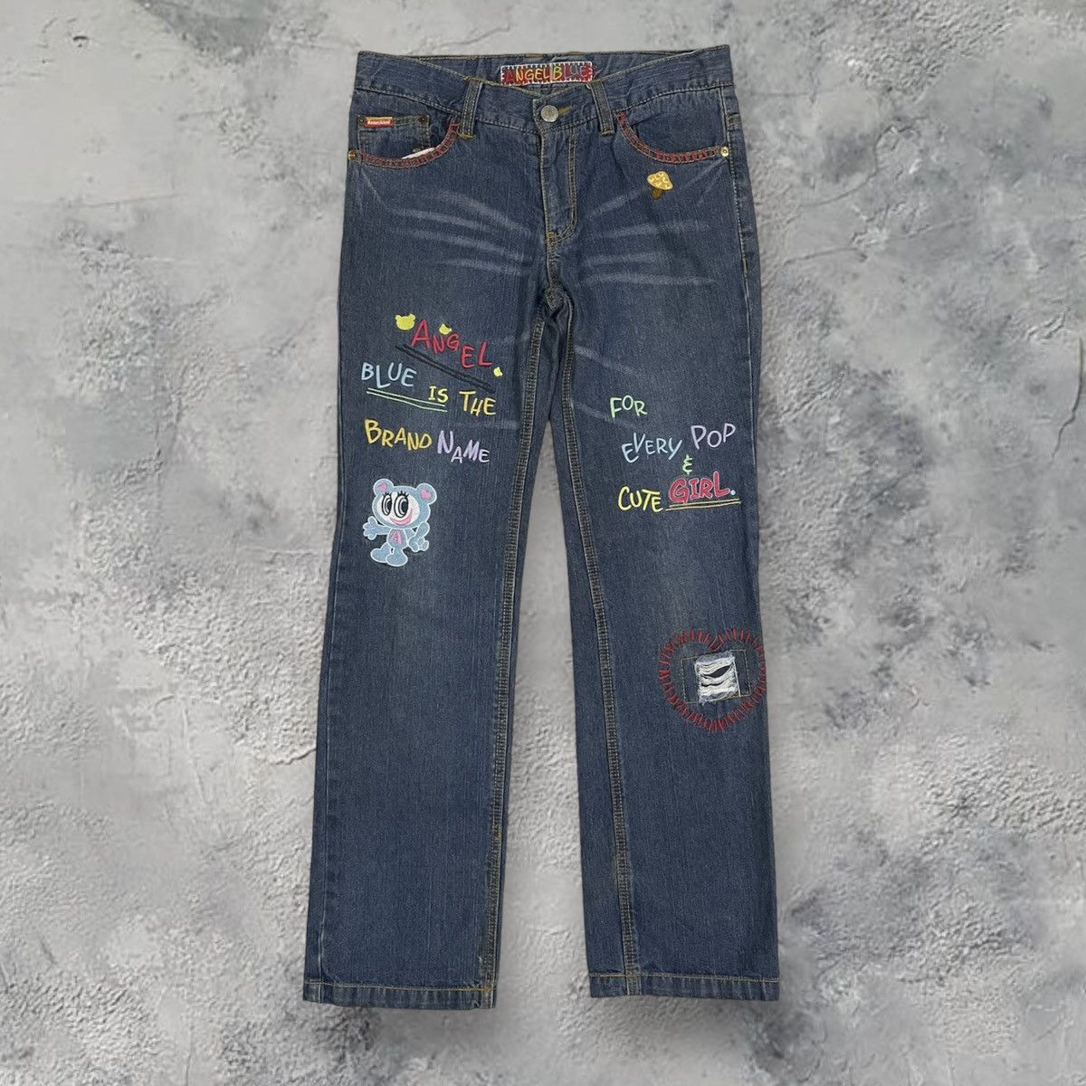 image of Vintage Angel Blue Collection Japanes Brand, Men's (Size 32)