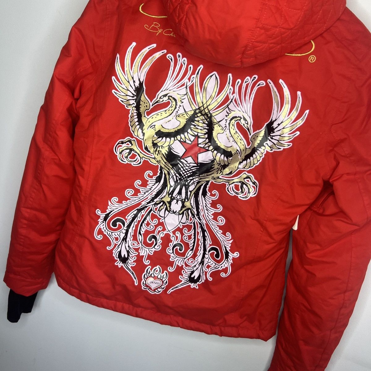 Ed Hardy × Vintage 🥵 Ed Hardy 🥶 Ski Winter Jacket Full Print Size M / US 6-8 / IT 42-44 - 9 Thumbnail