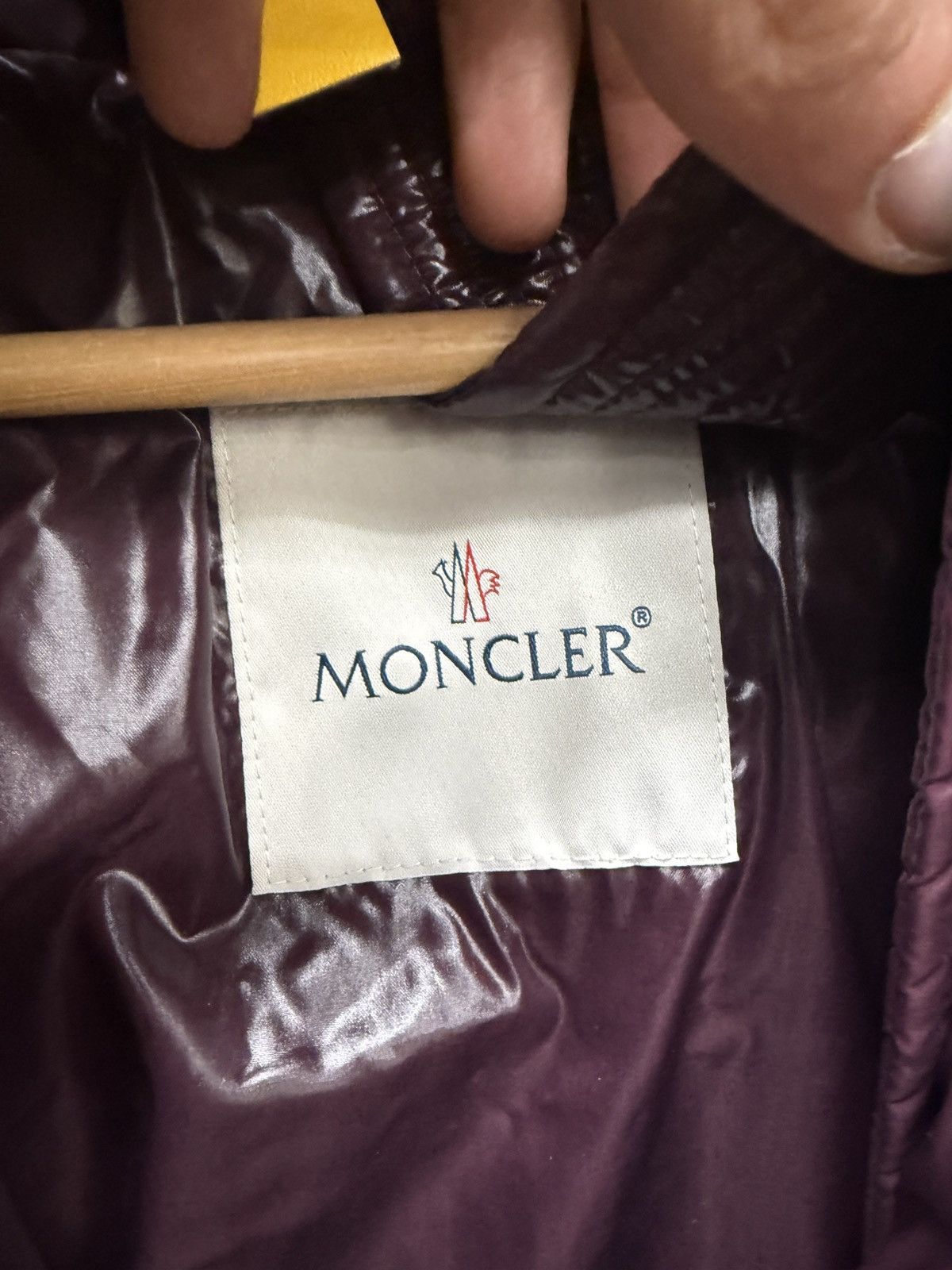 Moncler Moncler Burgandy Puffer Coat Size US M / EU 48-50 / 2 - 8 Thumbnail