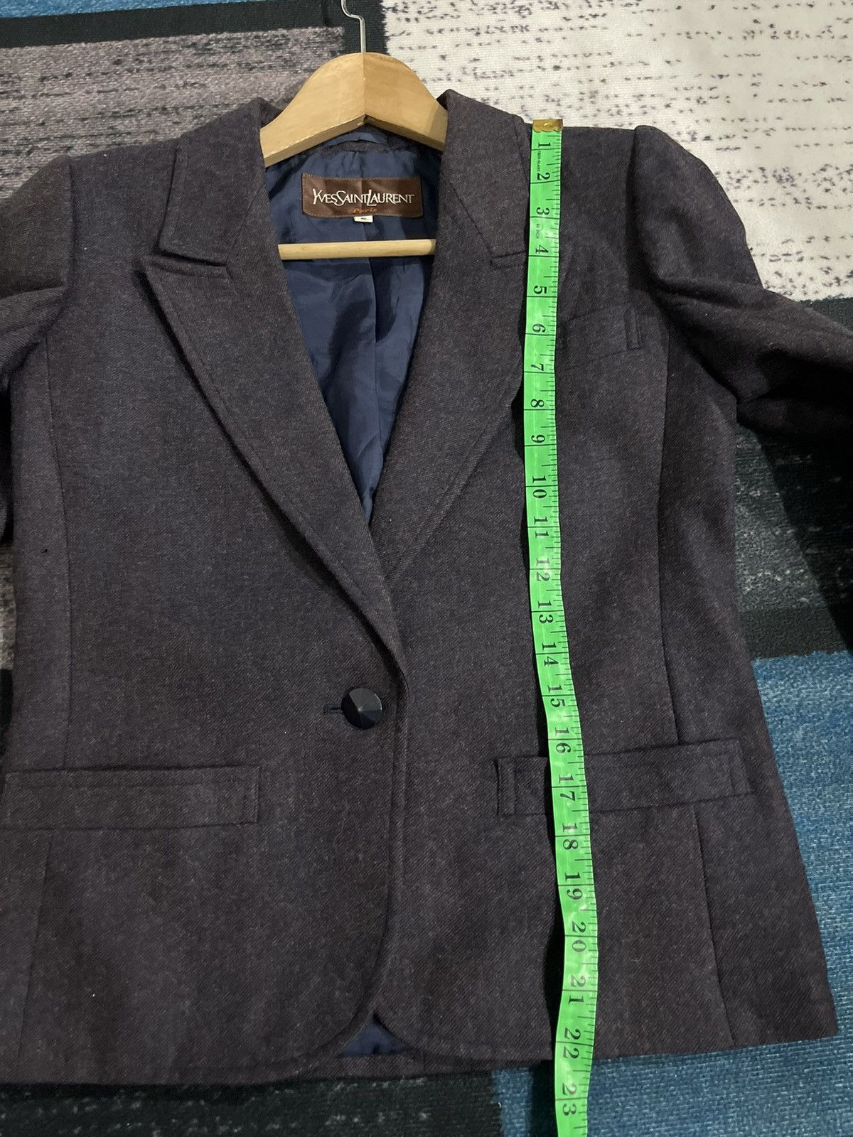Yves Saint Laurent Vintage Yves Saint Laurent Coat Jacket Size S / US 4 / IT 40 - 14 Thumbnail