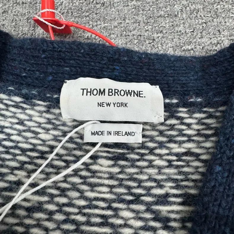 Thom Browne Thom Browne Fair Isle patterned woolen knitted cardigan Size US S / EU 44-46 / 1 - 6 Thumbnail