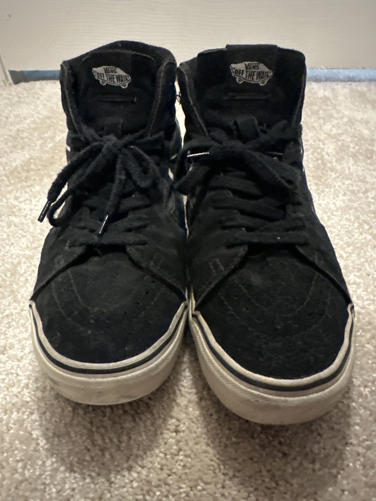 Supreme × Vans Vans x Supreme x Public Enemy Sk8-Hi Black White Size US 10.5 / EU 43-44 - 2 Thumbnail