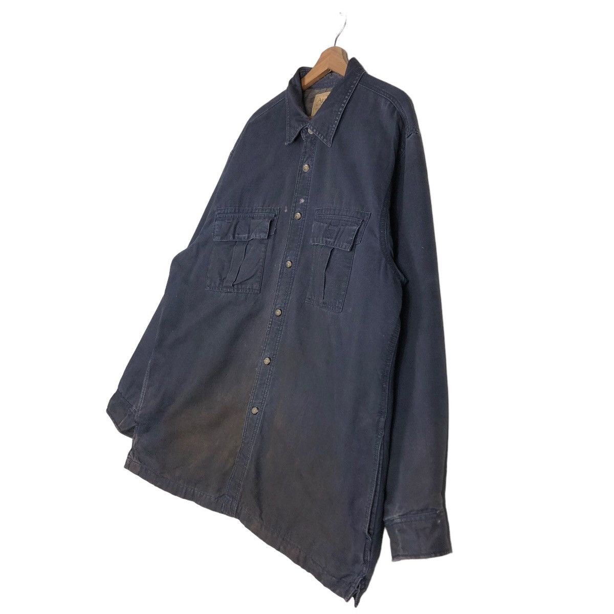 Japanese Brand 🔥Vintage Worker Sun Faded Design Arrow Cargo Pocket Japan Size US XL / EU 56 / 4 - 2 Thumbnail