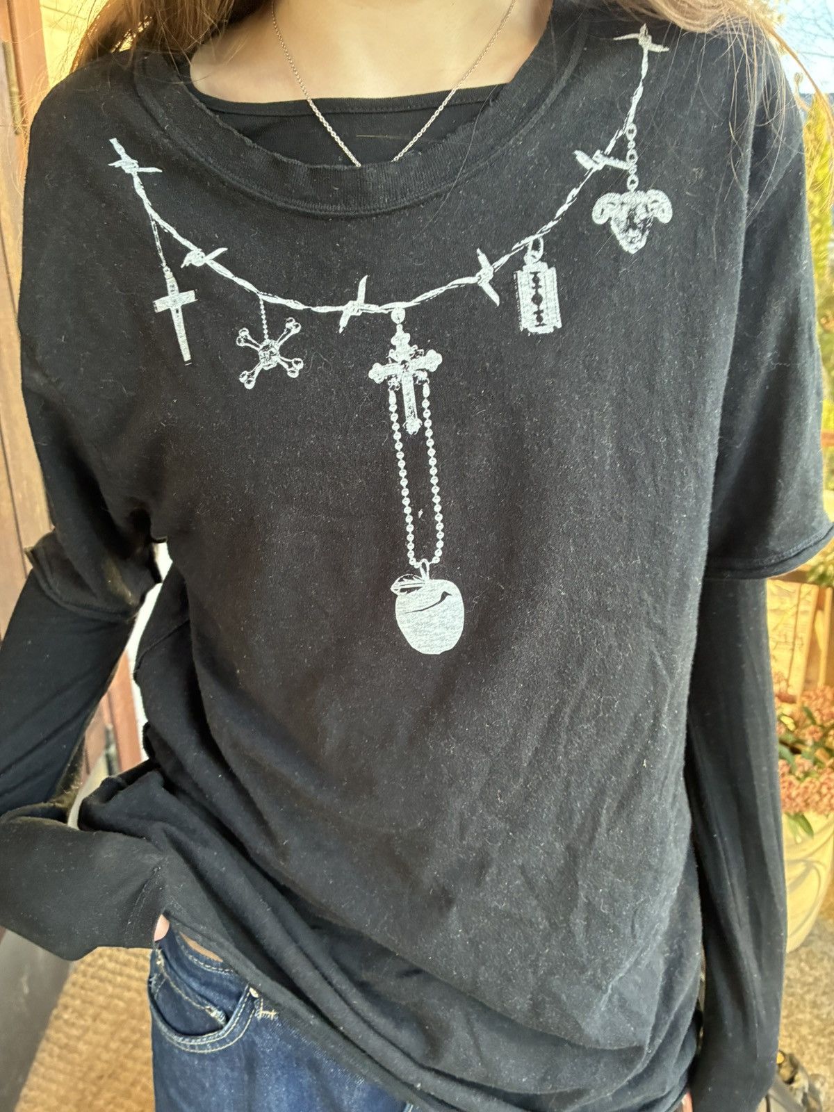 Undercover Undercover SS05 Necklace T-shirt Size US M / EU 48-50 / 2 - 4 Thumbnail