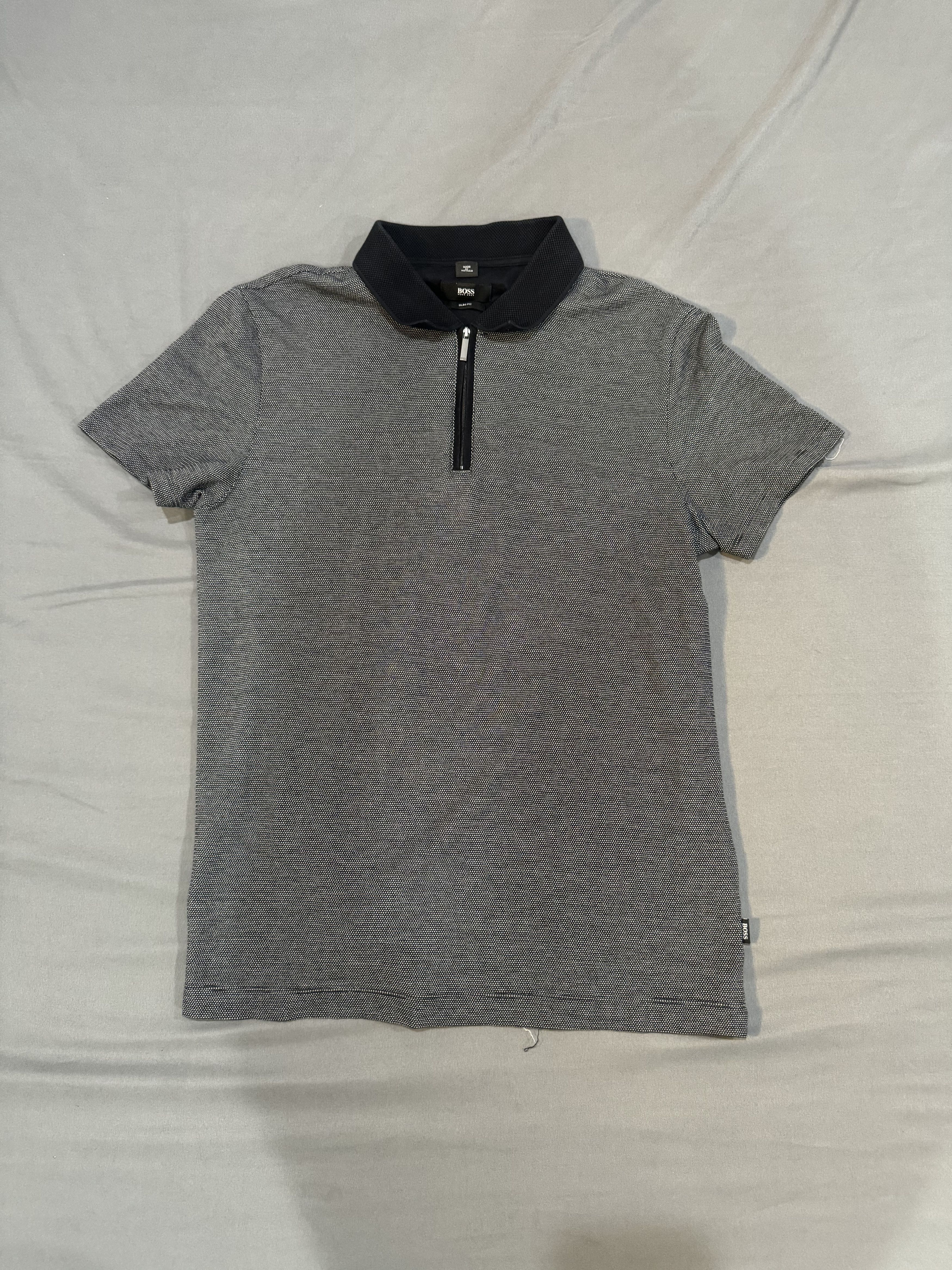 Hugo Boss Hugo Boss Slim Fit Polo in Grey Size US XL / EU 56 / 4 - 1 Thumbnail
