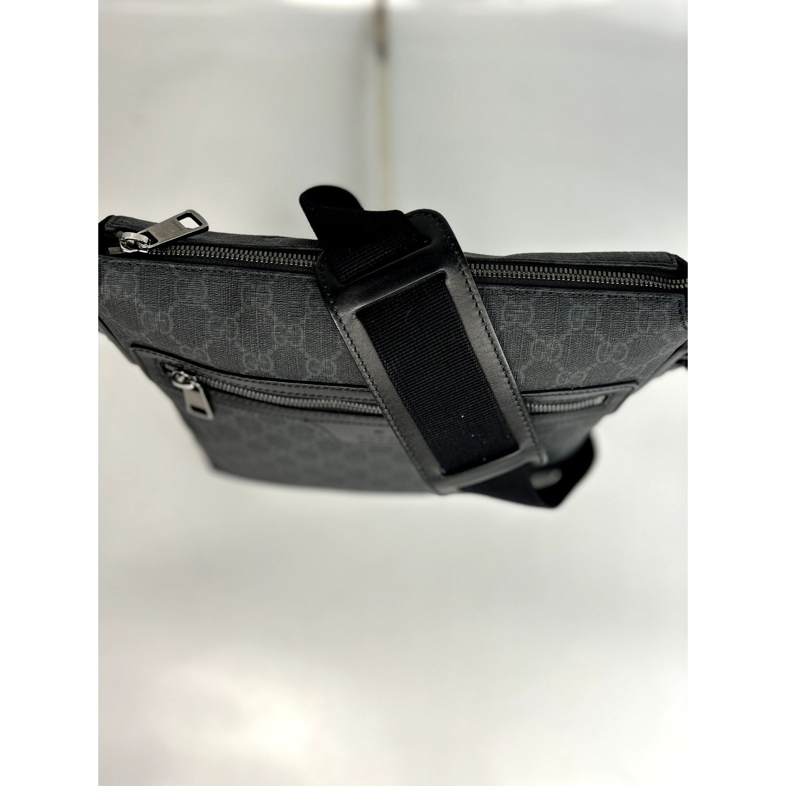 Gucci Gucci Dark Grey GG Supreme Canvas Messenger Bag Size ONE SIZE - 5 Thumbnail