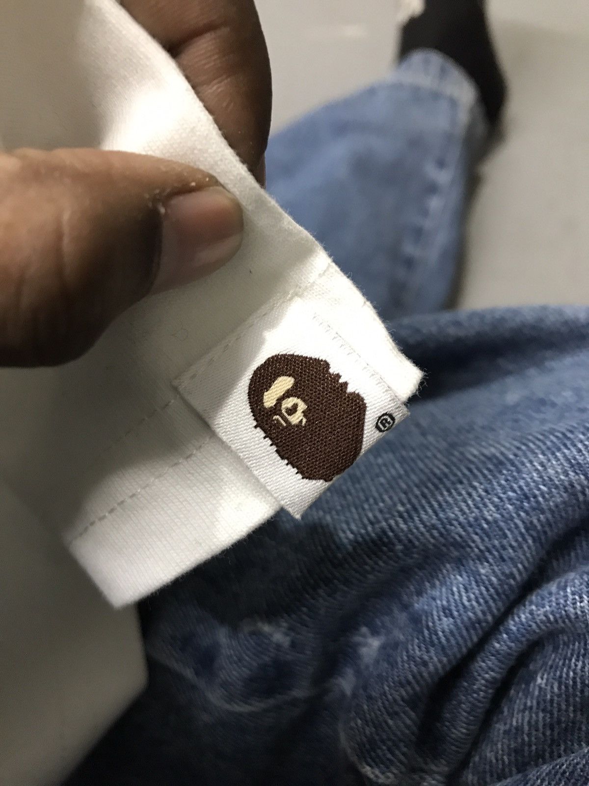 Vintage A bathing bape printed tee Size US XL / EU 56 / 4 - 9 Thumbnail