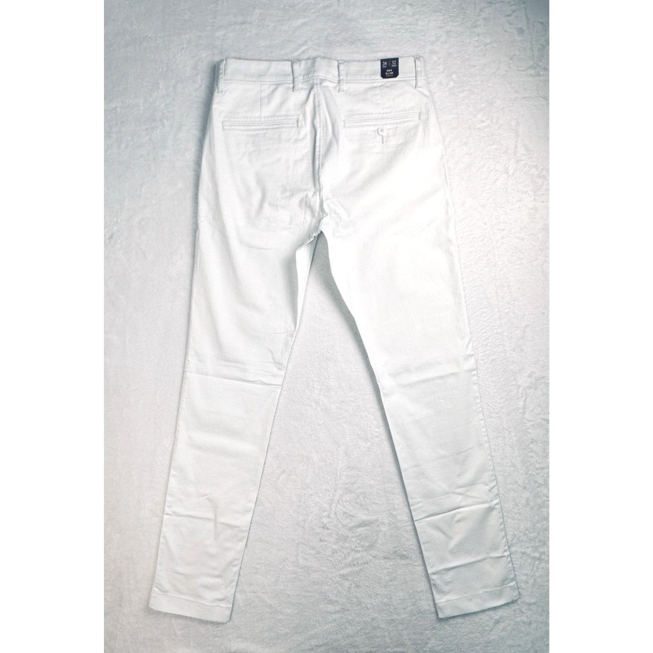 J.Crew J.Crew Mens 484 Slim-fit Stretch Chino White Pant 28/32 Size US 28 / EU 44 - 4 Thumbnail