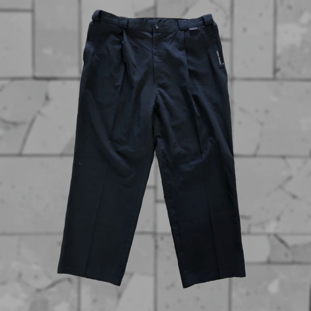 Vintage Kolping Mens Black Dress Pants Size 38 Regular Size US 38 / EU 54 - 1 Thumbnail
